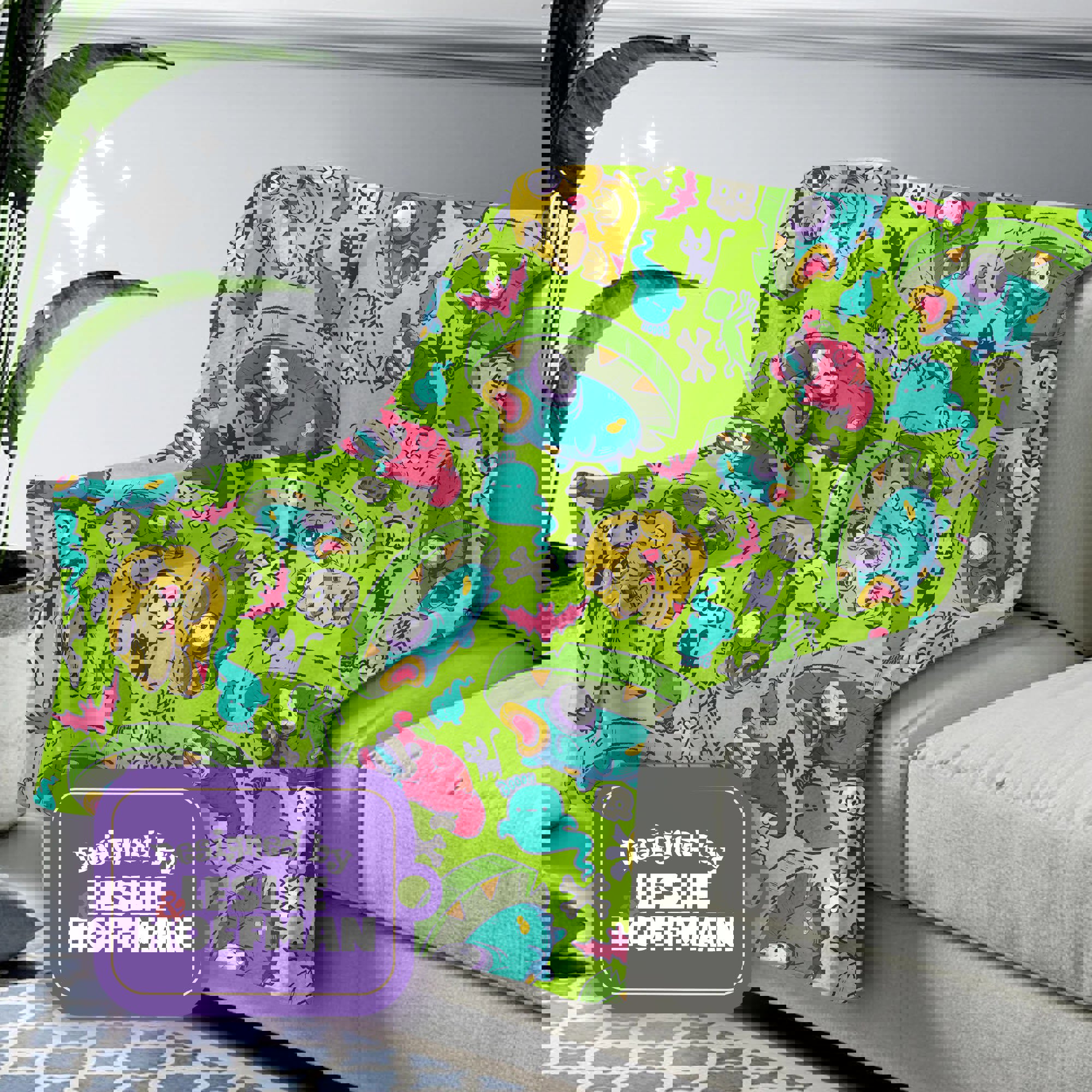 Lotad Zombie Pokemon Fleece Blanket