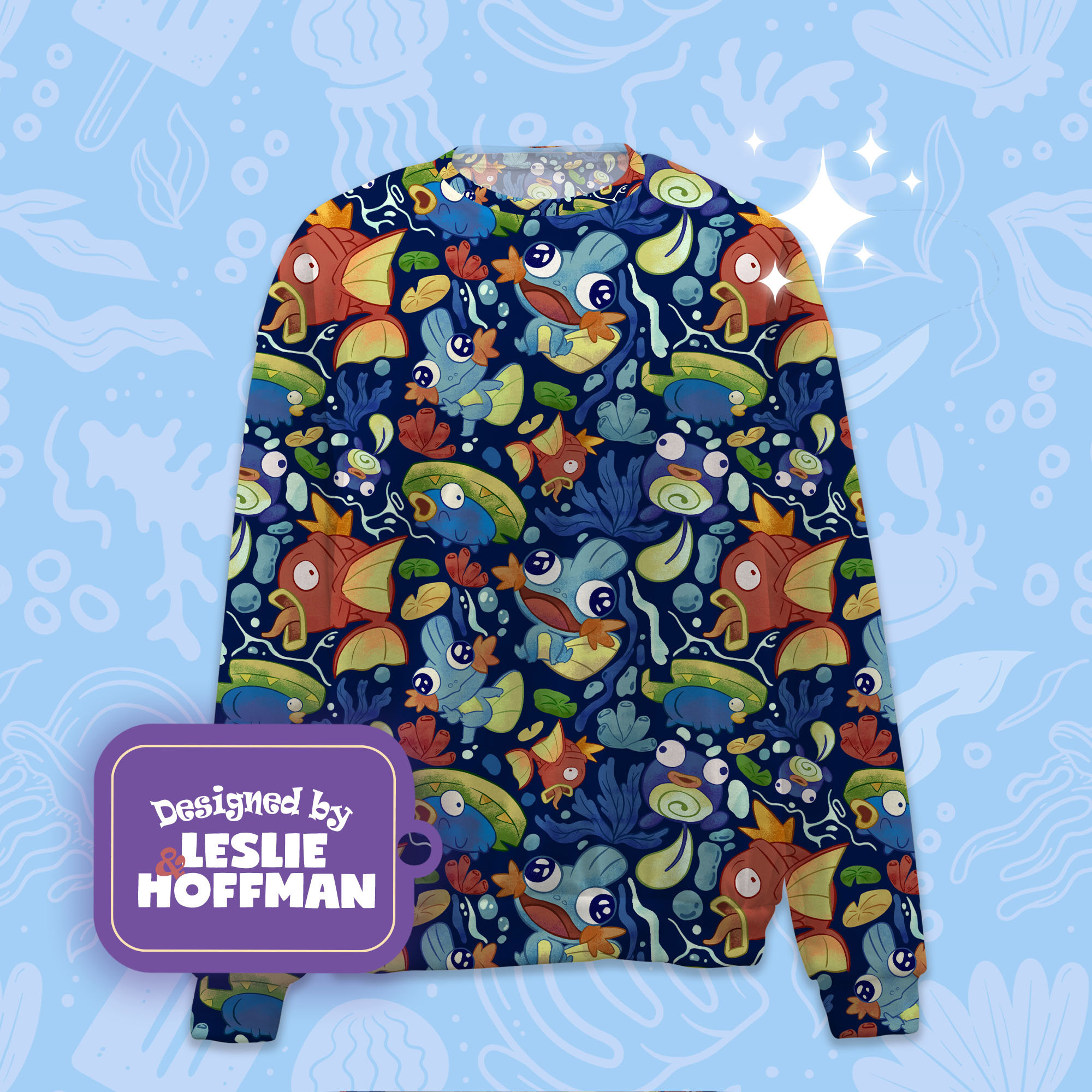 Magikarp dump pokemon sweater pokemon sweatshirt