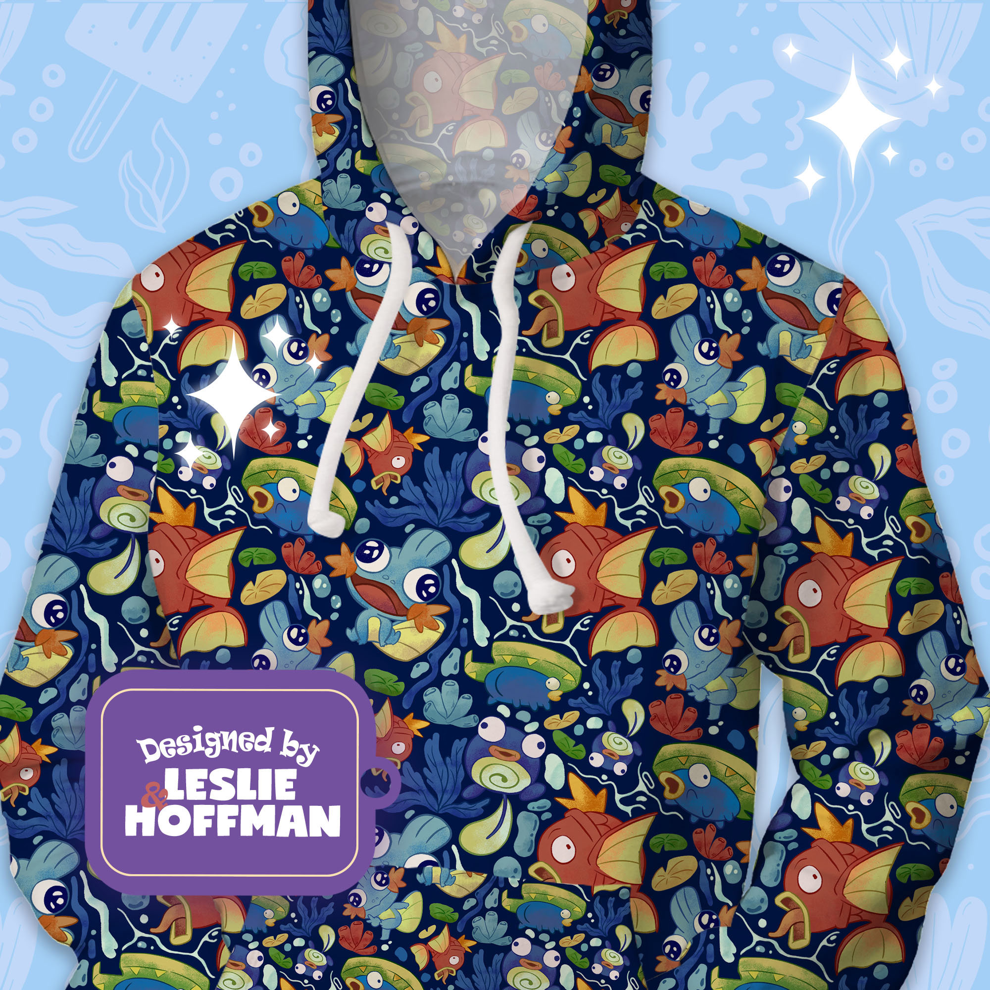 Magikarp dump water pokemon hoodie