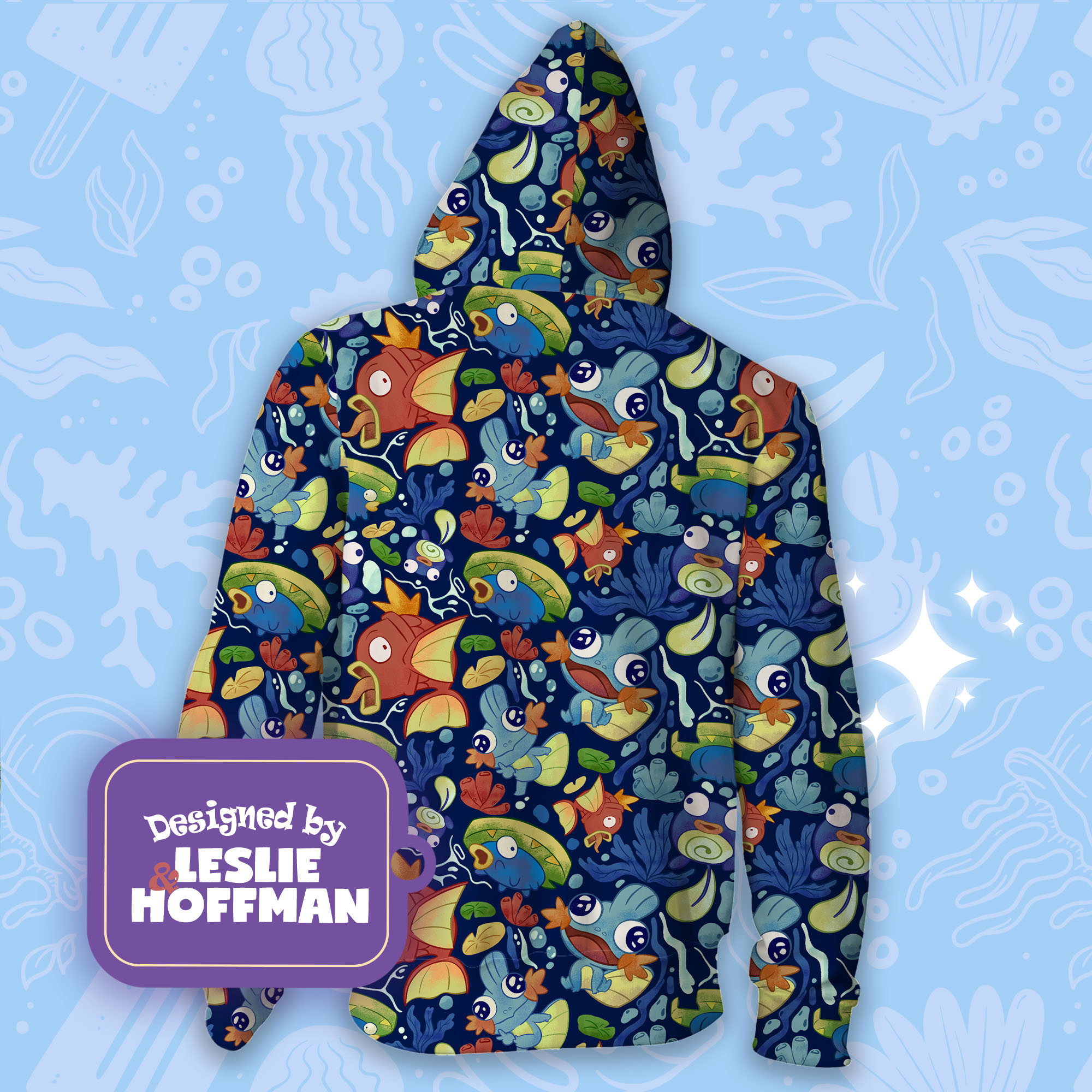 Magikarp dump water pokemon hoodie