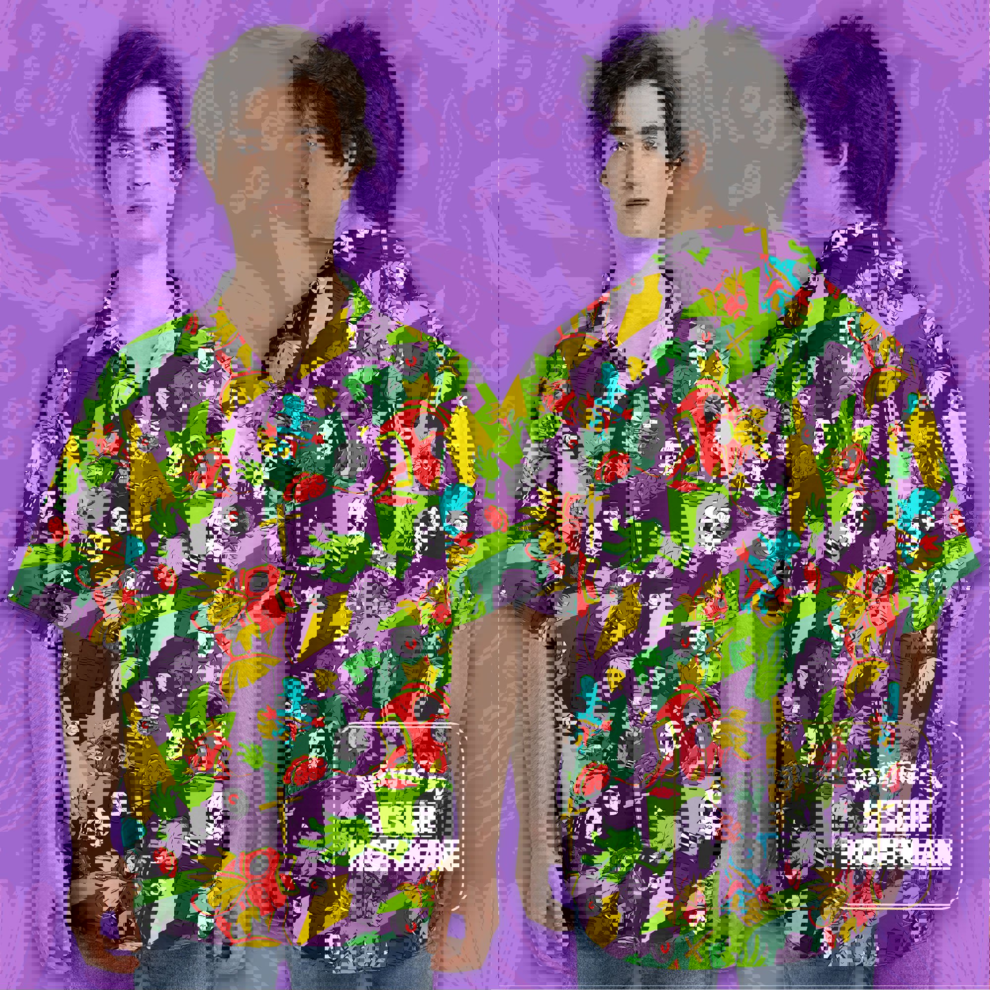 Magikarp Undead Button Up Shirt - Water Pokemon Hawaiian Shirt