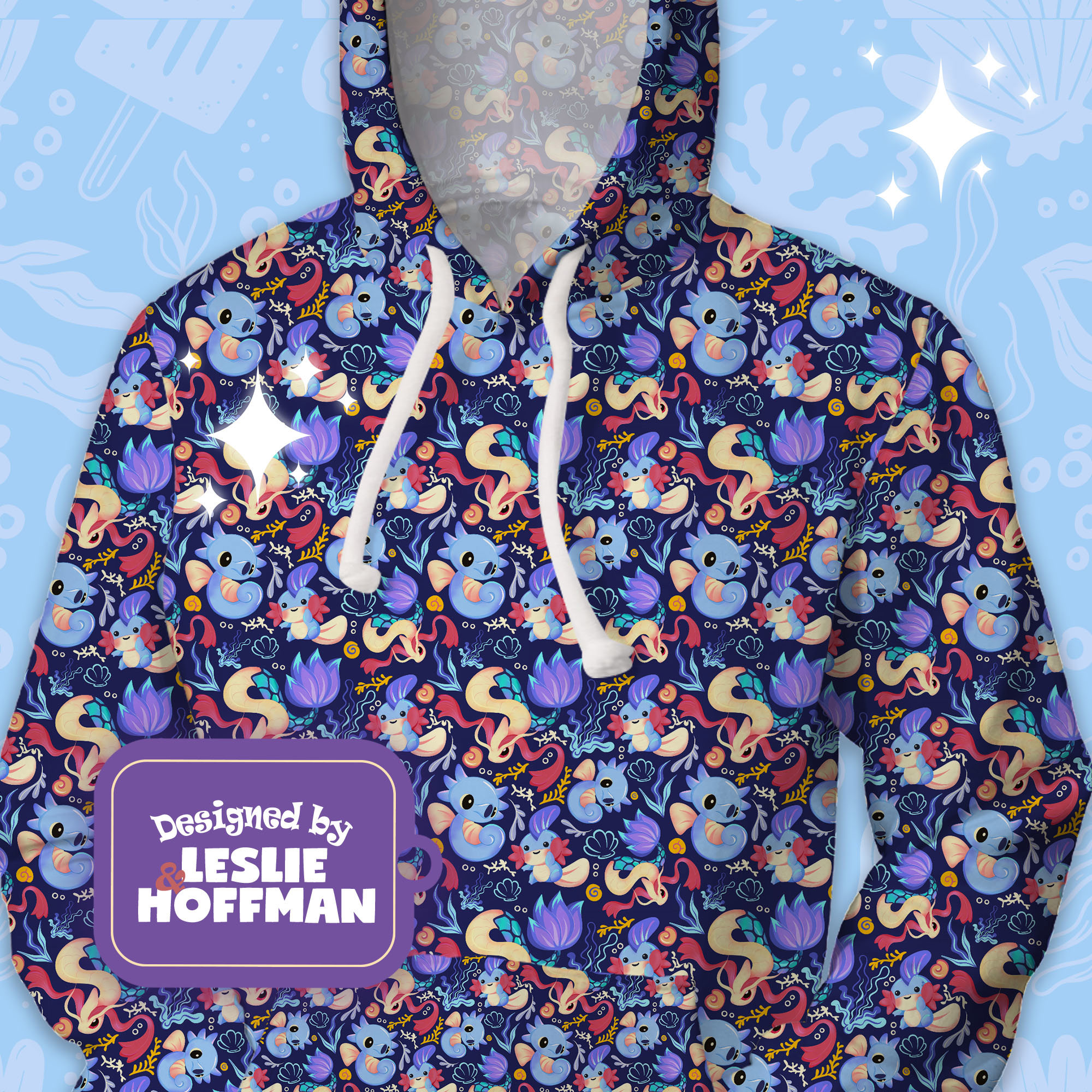 Milotic water pokemon hoodie