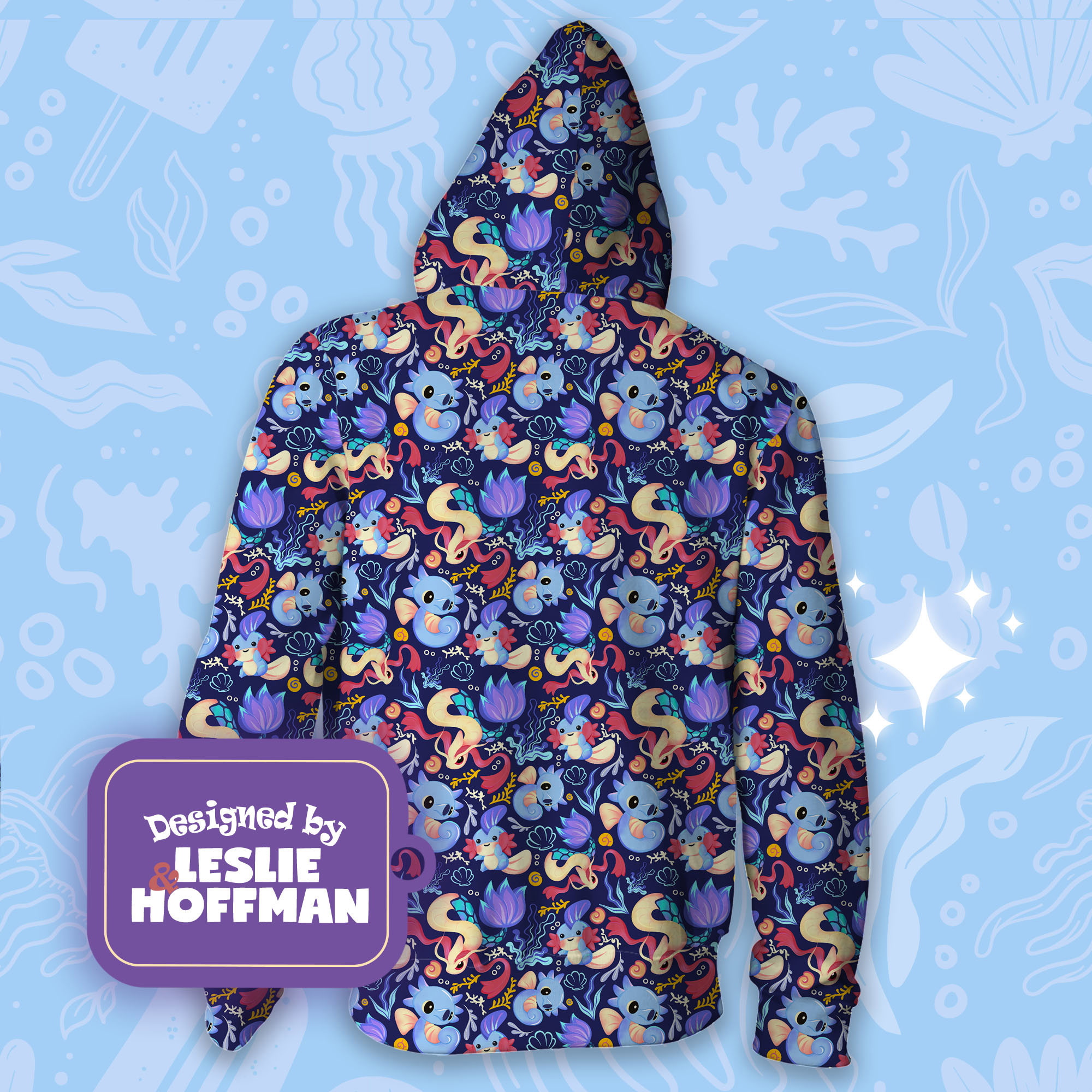 Milotic water pokemon hoodie