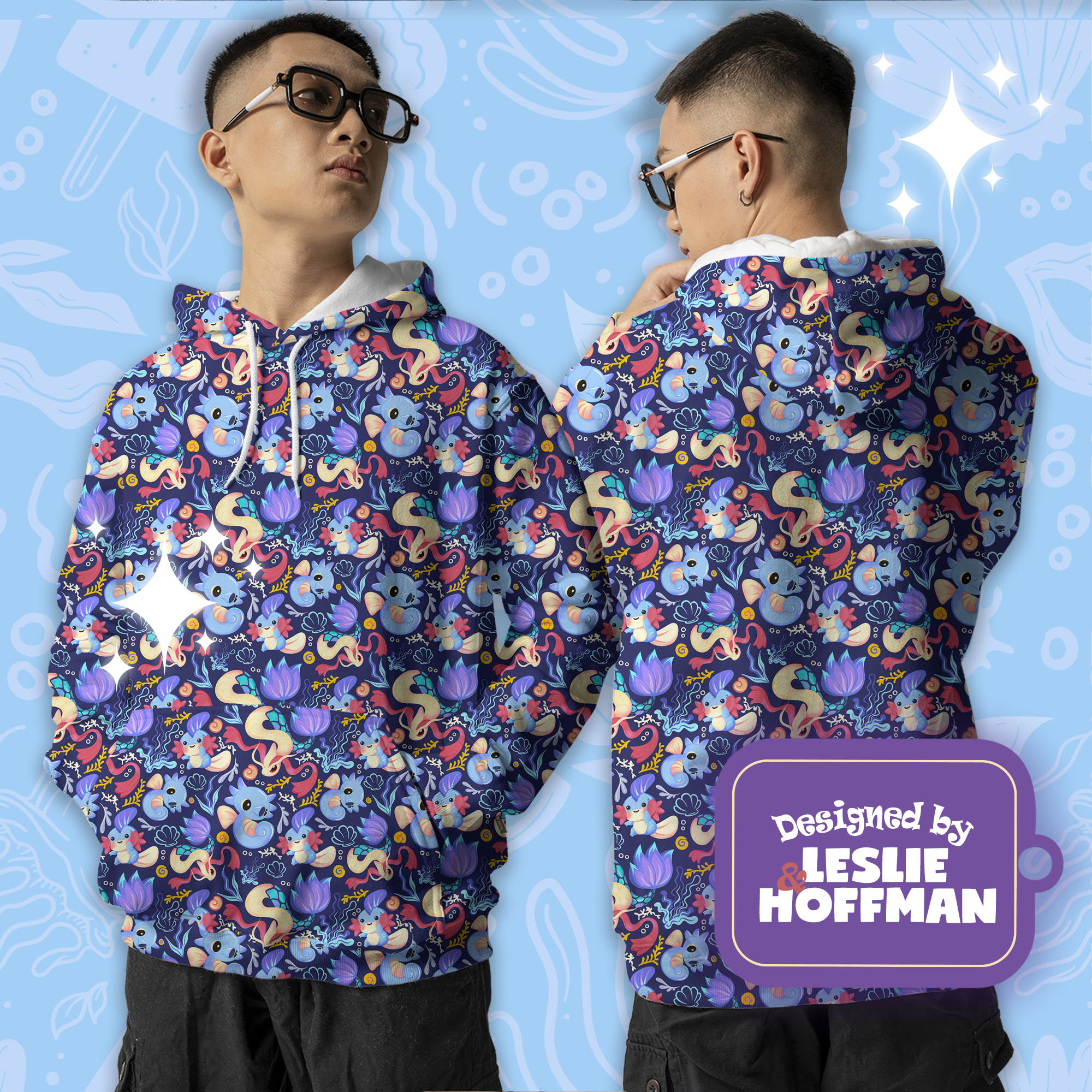 Milotic water pokemon hoodie