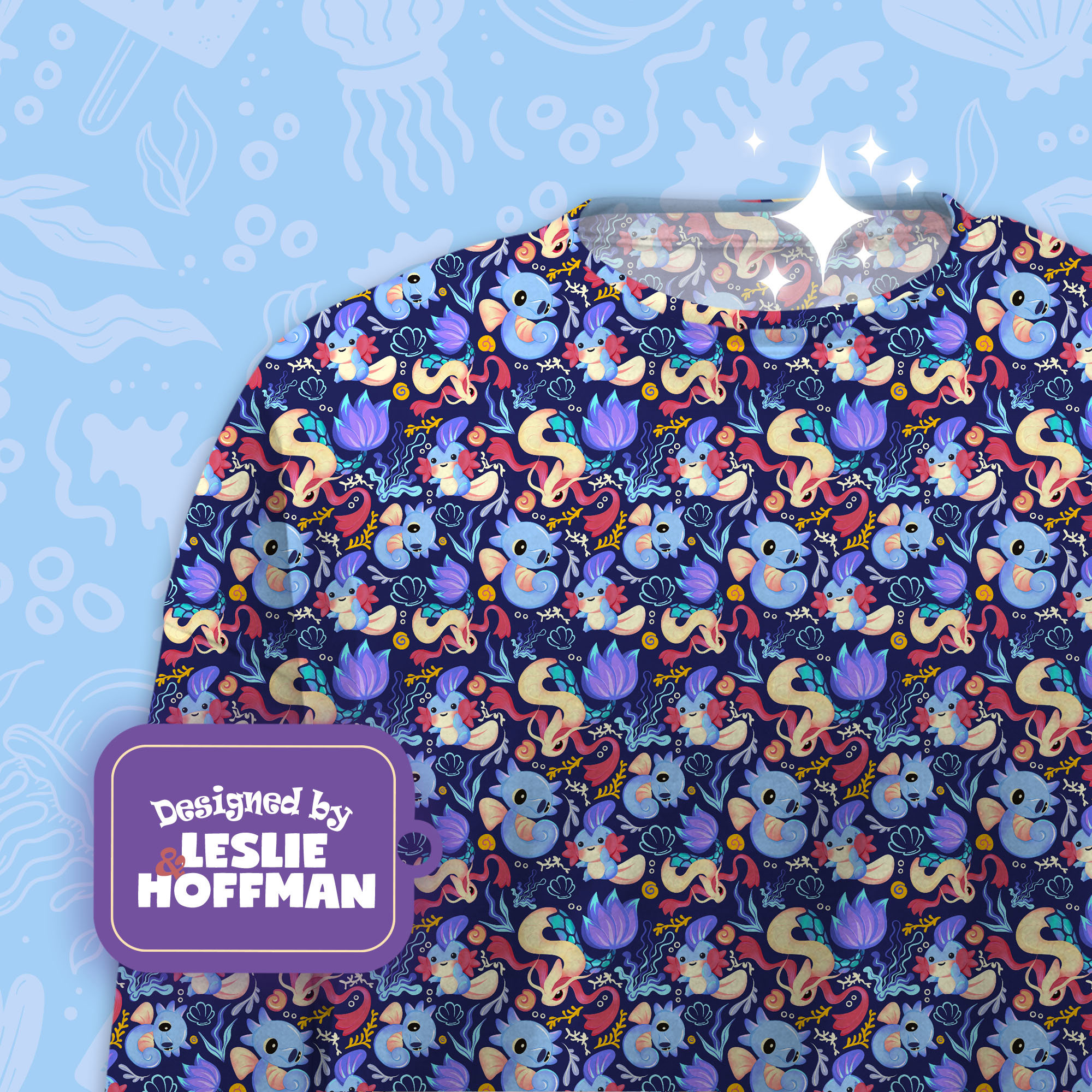 Milotic water pokemon sweatshirts