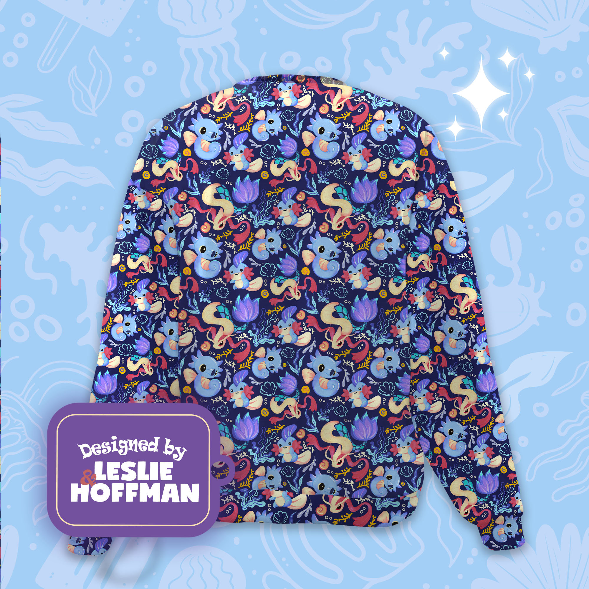 Milotic water pokemon sweatshirts