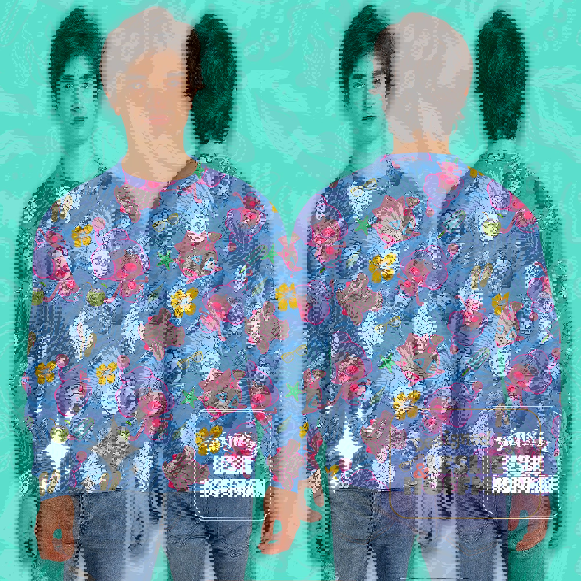 Mime jr summer pokemon sweater pokemon sweatshirt