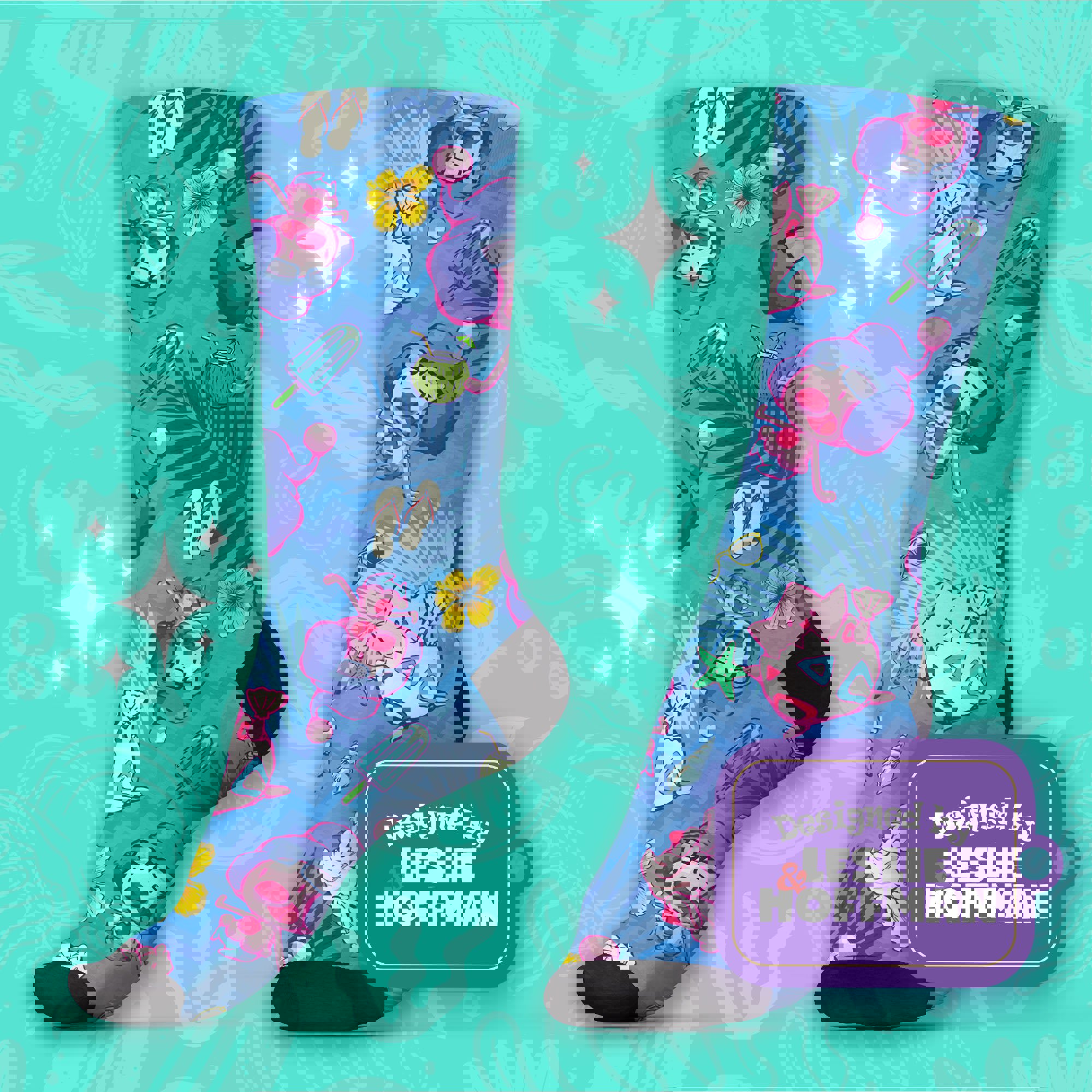 Mime Jr Summer Socks Pokemon Gifts Socks