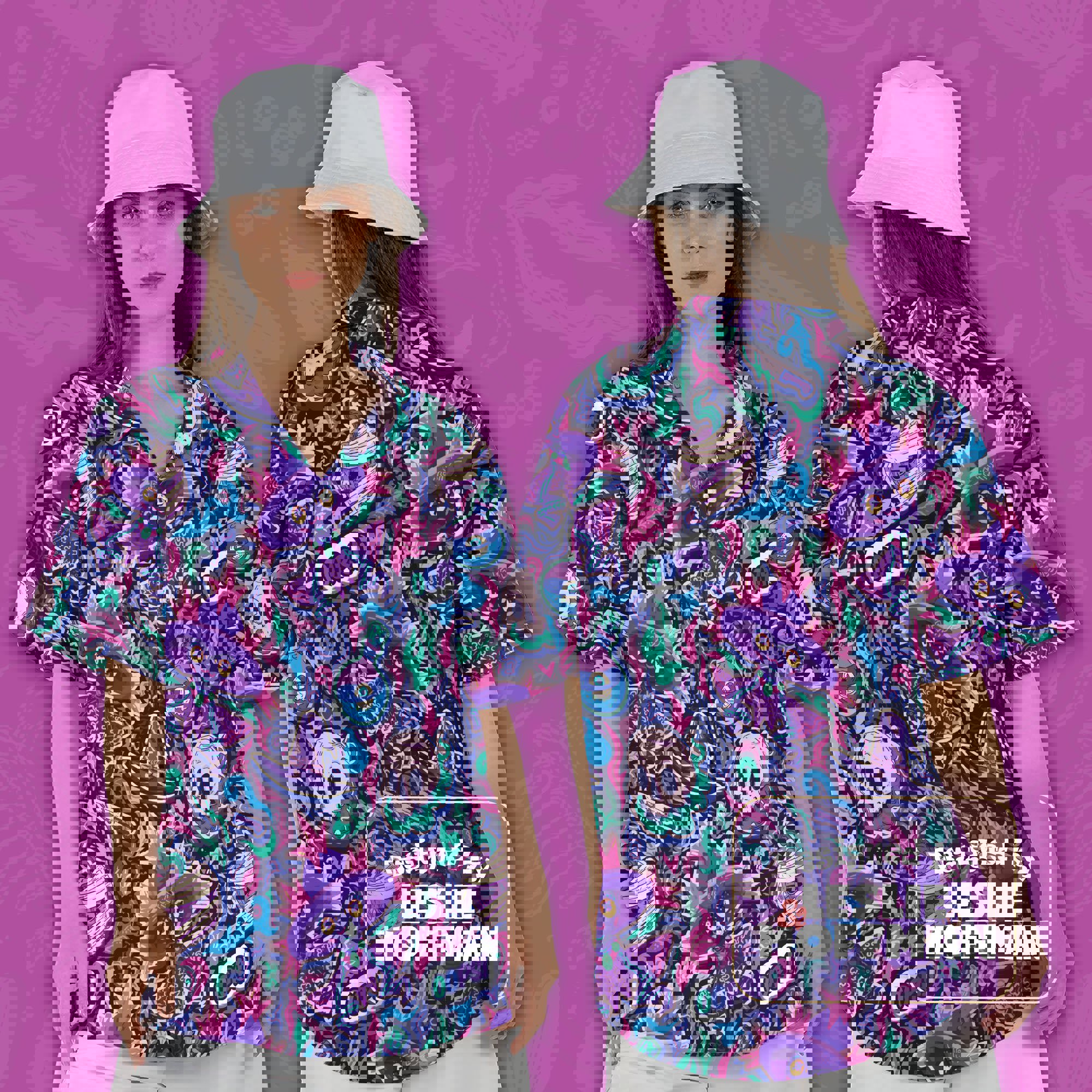 Mismagius Halloween Hawaiian Shirt - Ghost Pokemon Button Up Shirt