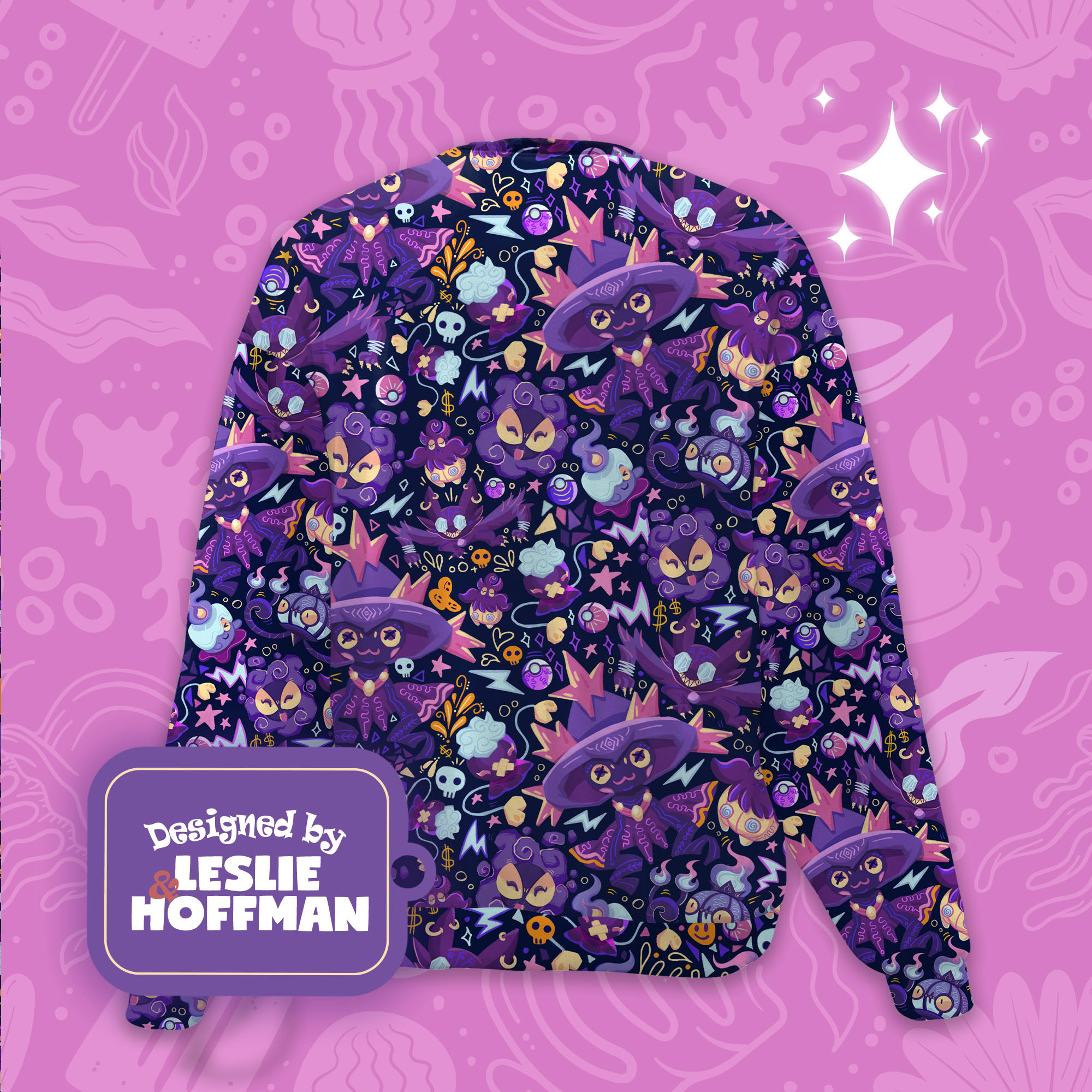 Mismagius halloween pokemon sweatshirt