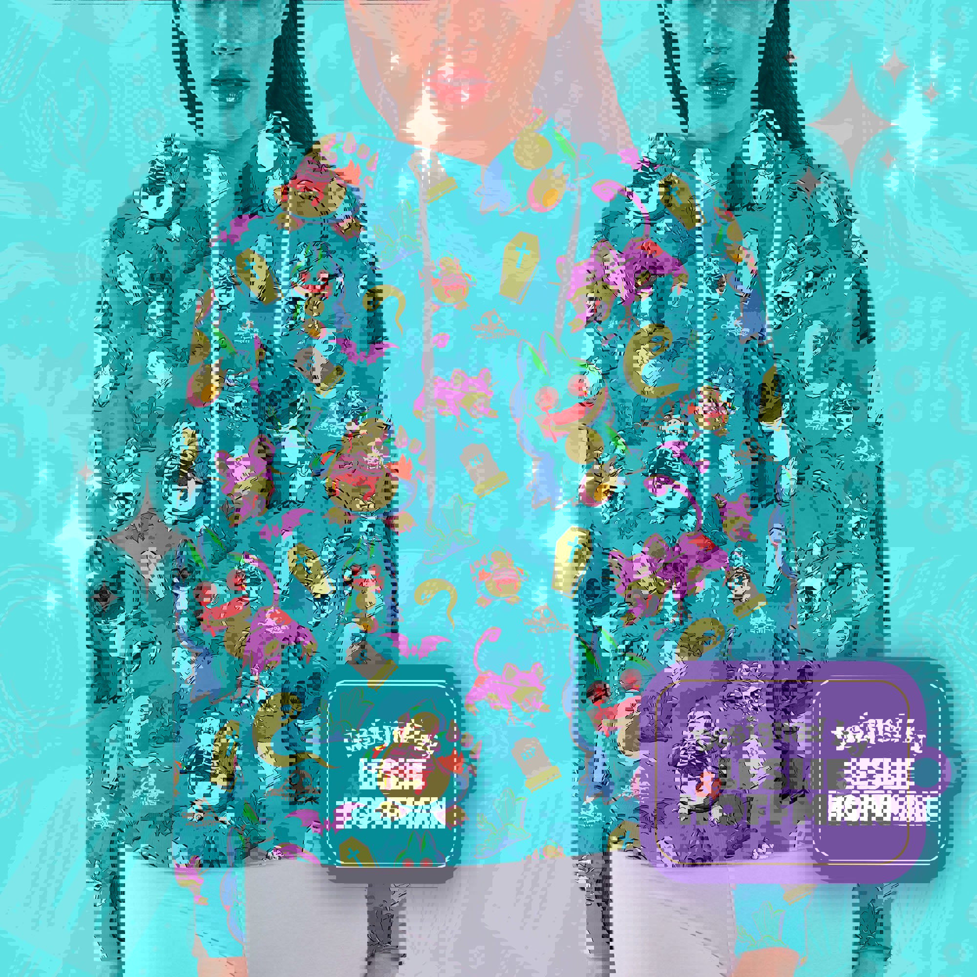 Munchlax zombie evil pokemon hoodie