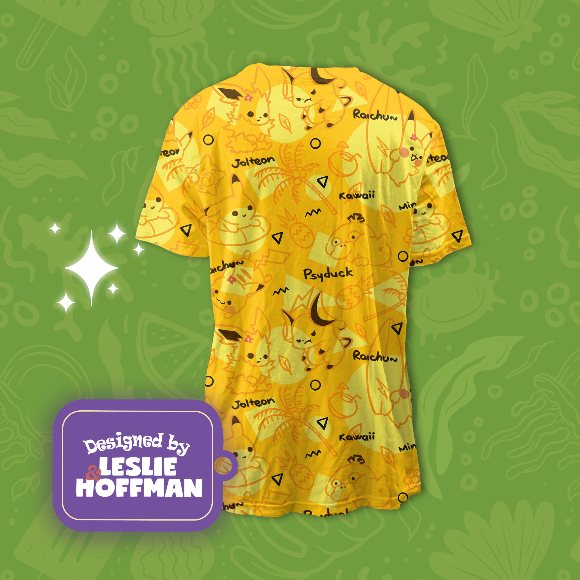 Pikachu Yellow Pokemon Shirt