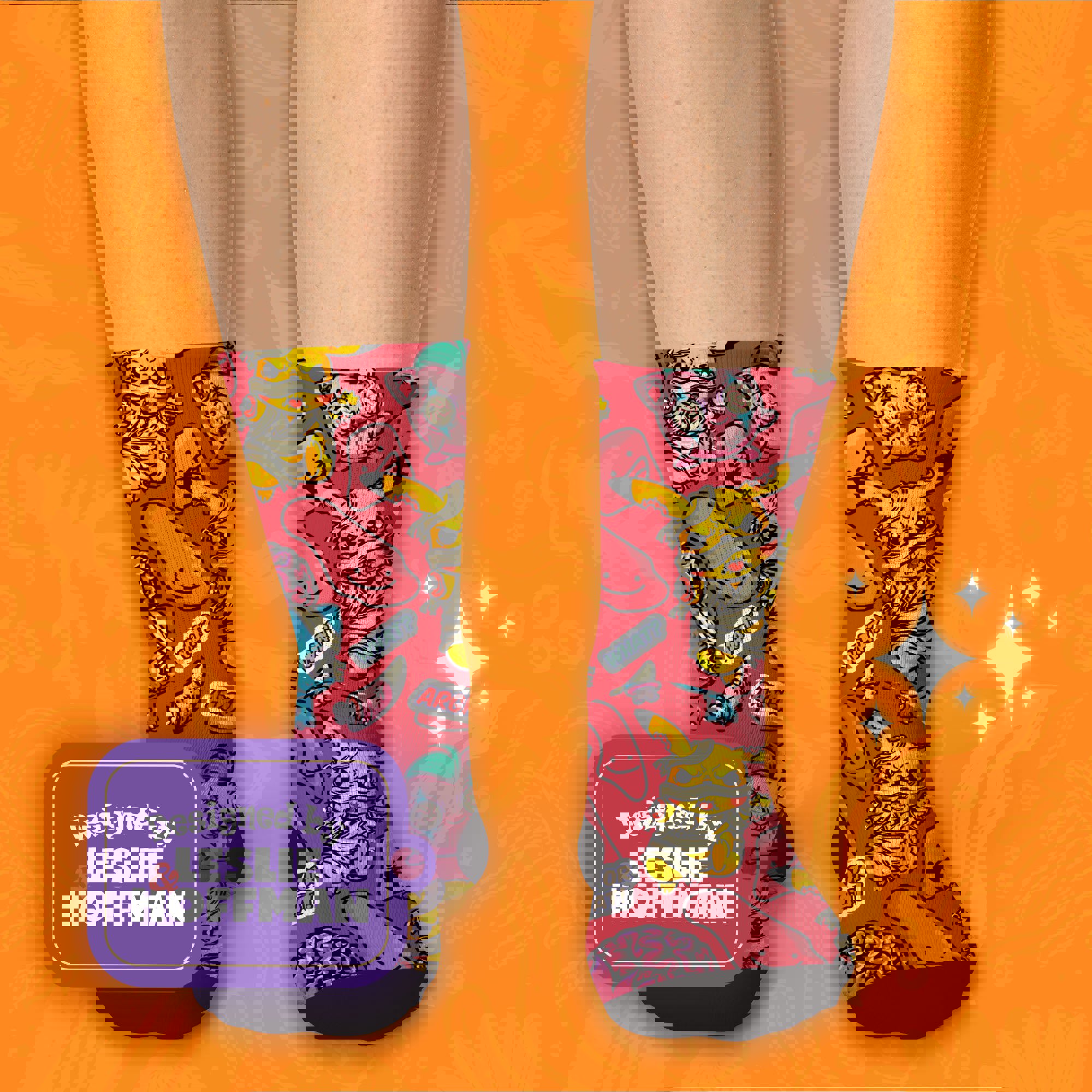 Pikachu Zombie Jocker Red Cute Socks Electric Pokemon Socks