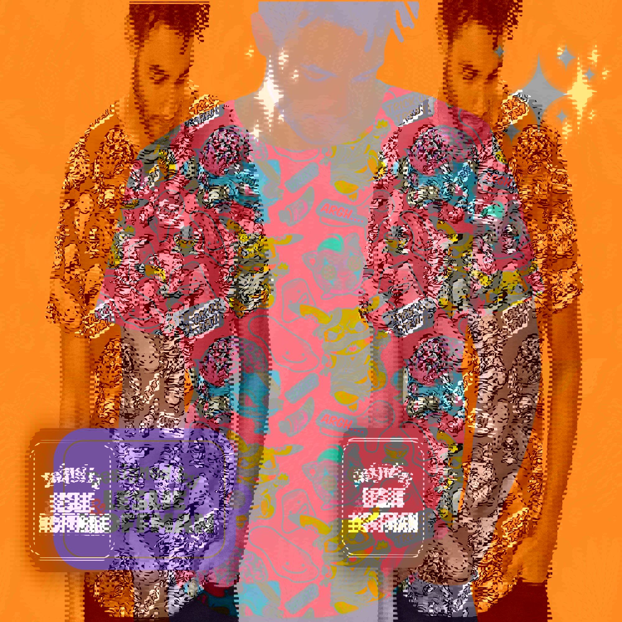 Pikachu Zombie Jocker Red Electric Pokemon T Shirt