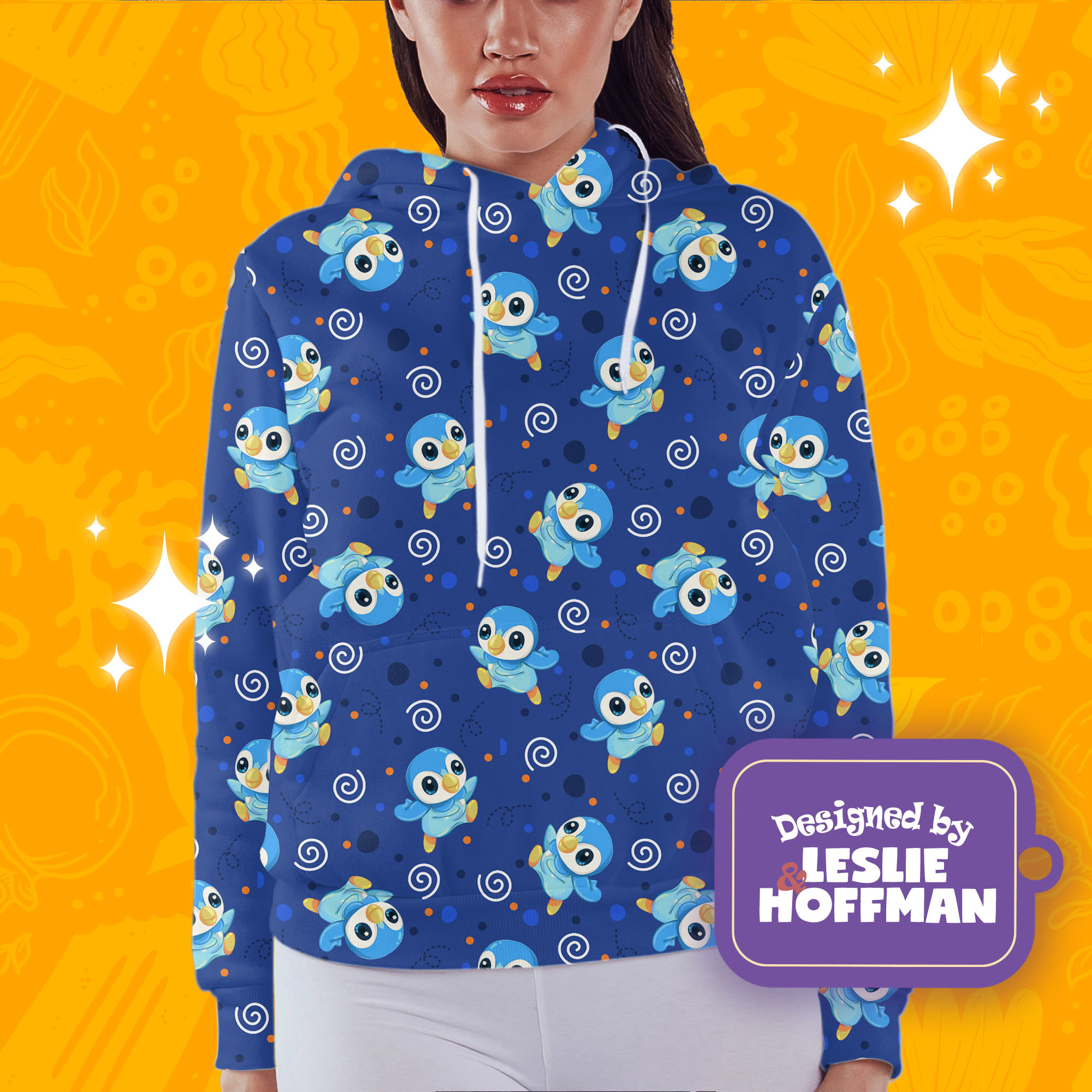 Piplup pokemon hoodies