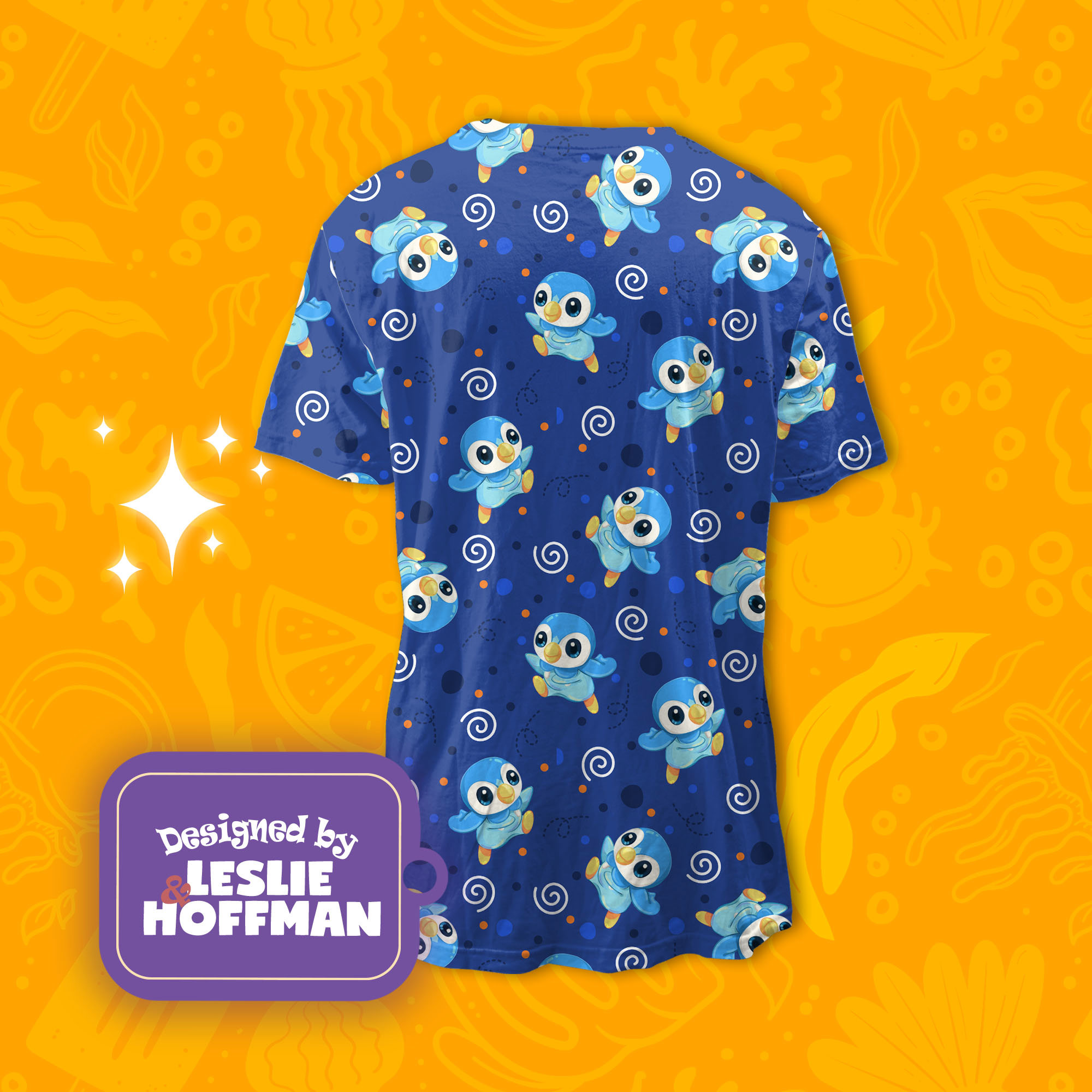 Piplup Water Pokemon Shirt