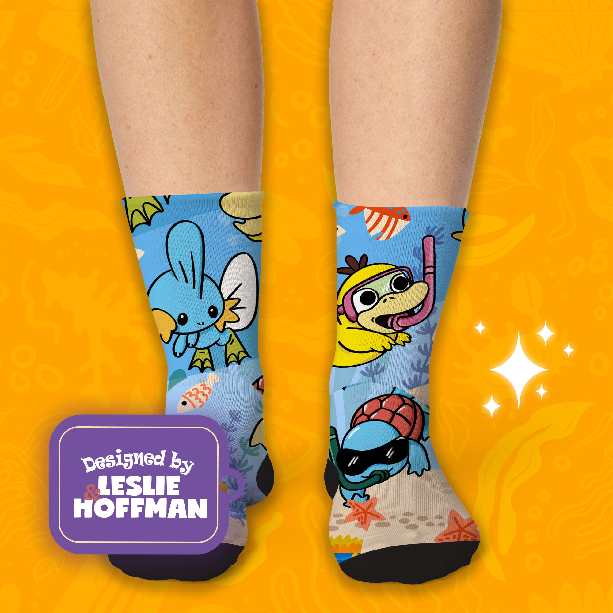 Pokemon Diving Funny Pokemon Socks