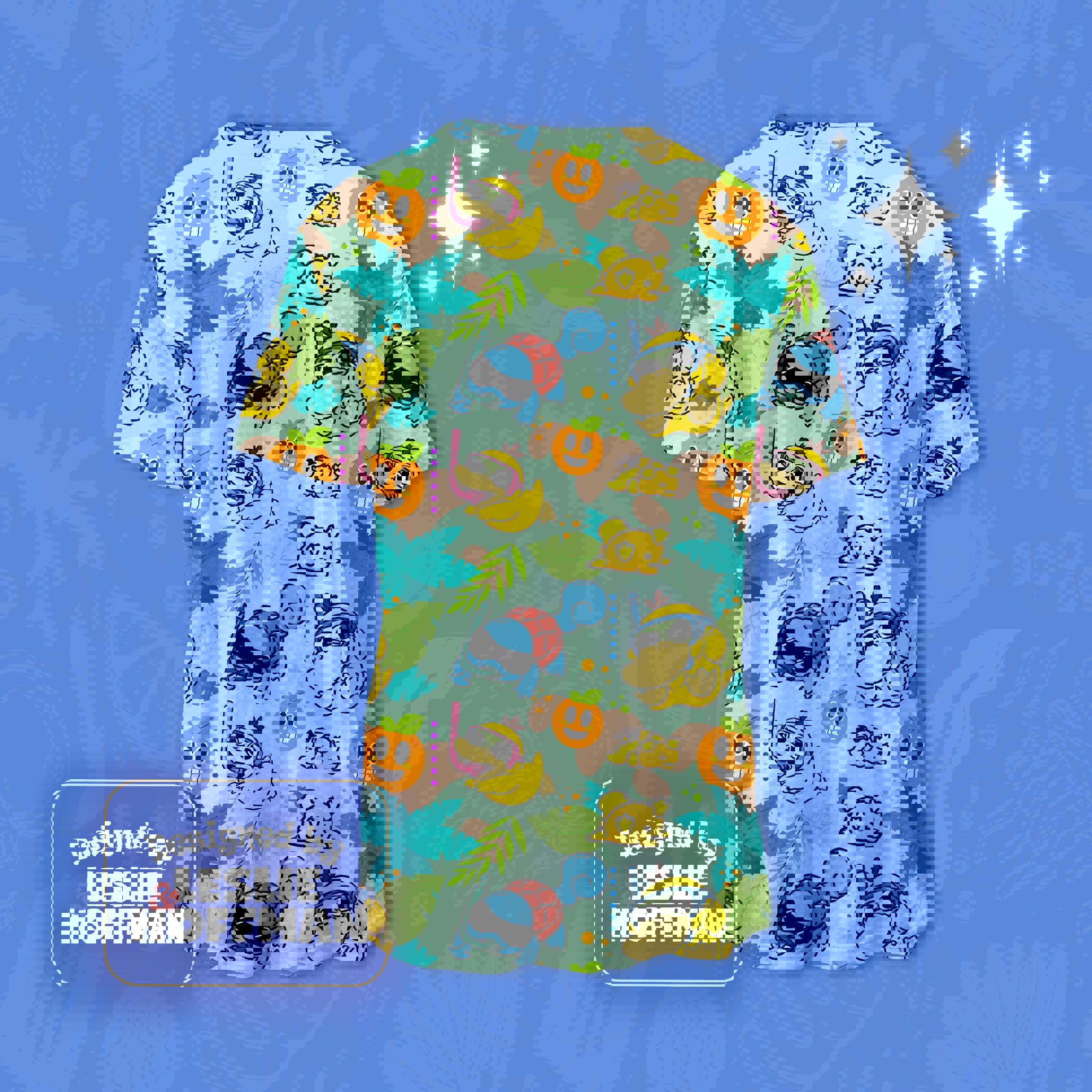 Psyduck Squirtle Beach Water Pokemon Shirt