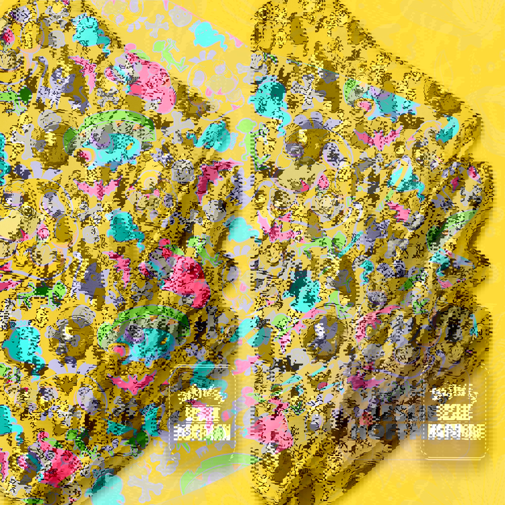 Psyduck Zombie Pokemon Blanket