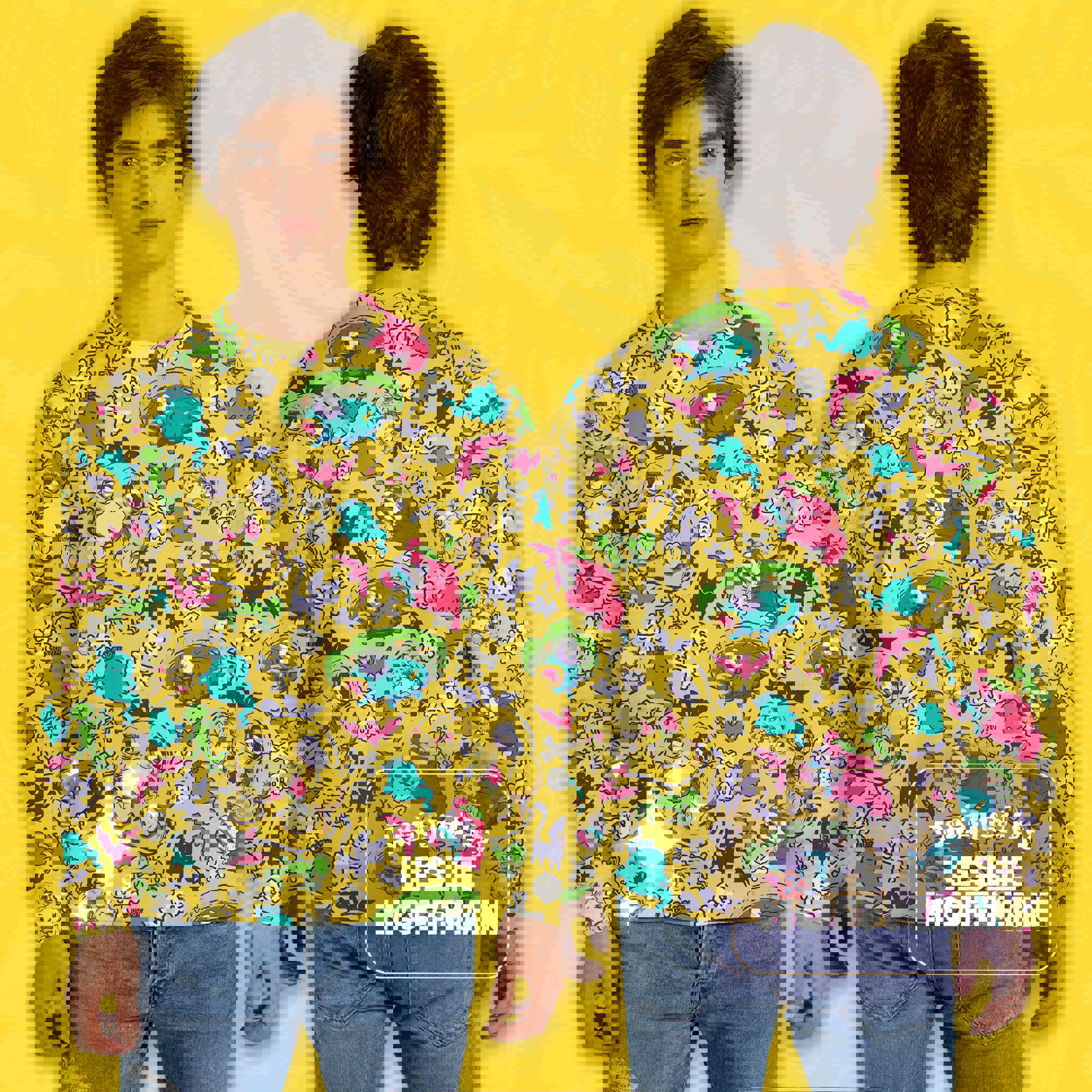 Psyduck zombie water pokemon sweatshirt