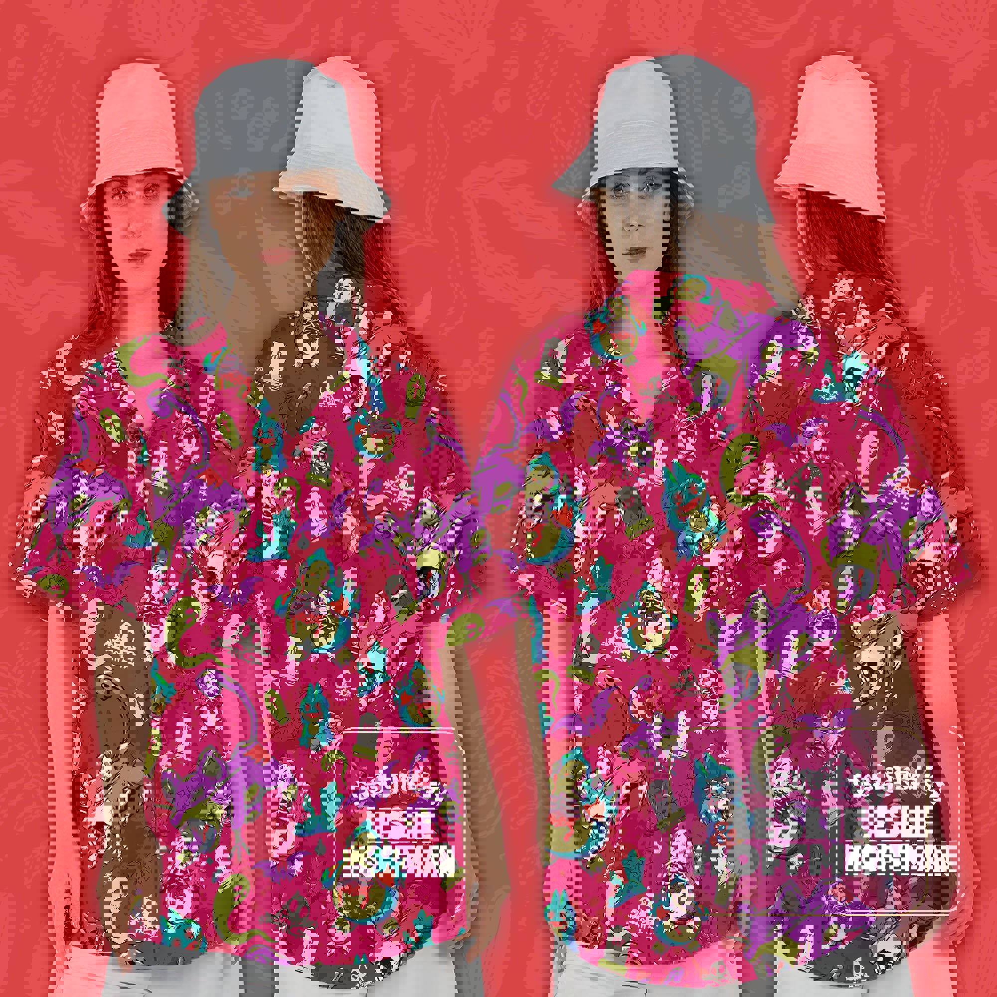 Rattata Zombie Evil Hawaiian Shirt - Dark Pokemon Button Up Shirt