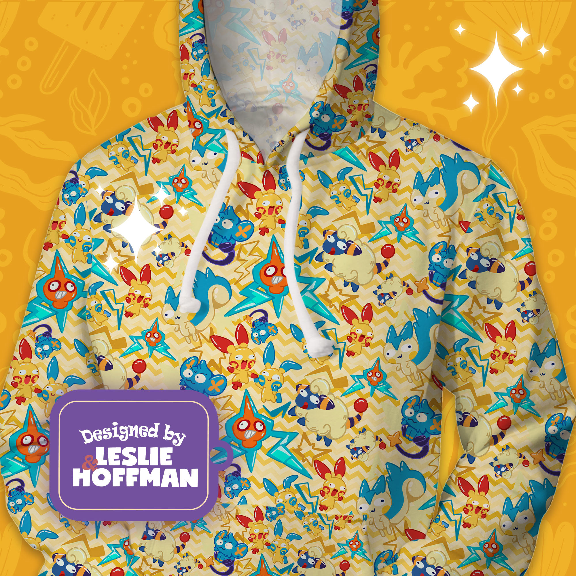 Rotom electric ghost pokemon hoodie