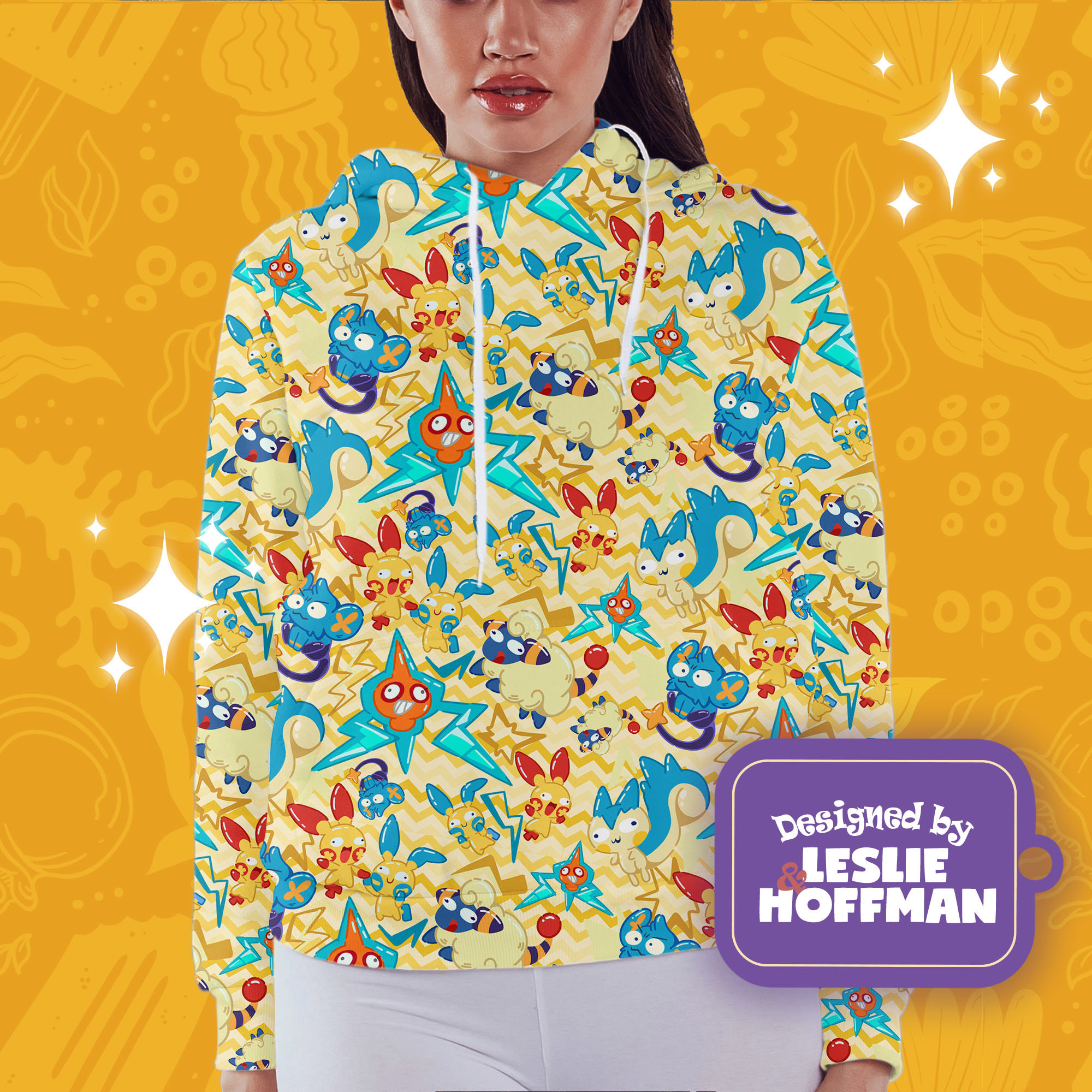 Rotom electric ghost pokemon hoodie