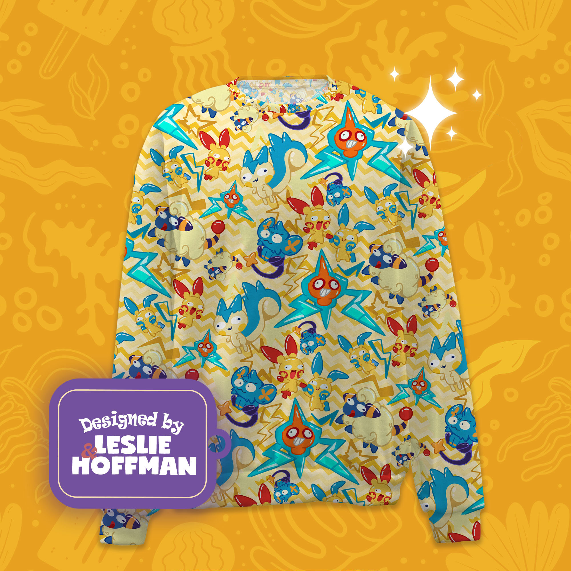 Rotom electric ghost pokemon sweatshirts