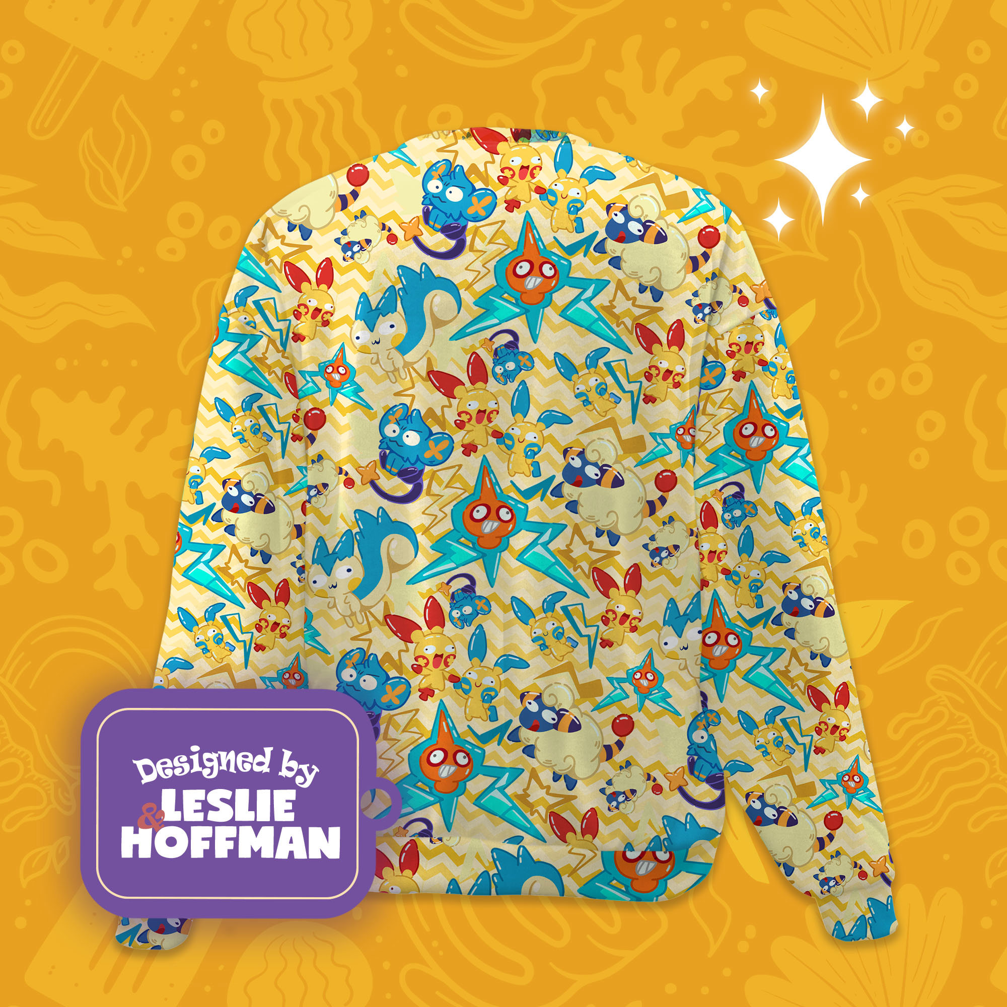 Rotom electric ghost pokemon sweatshirts