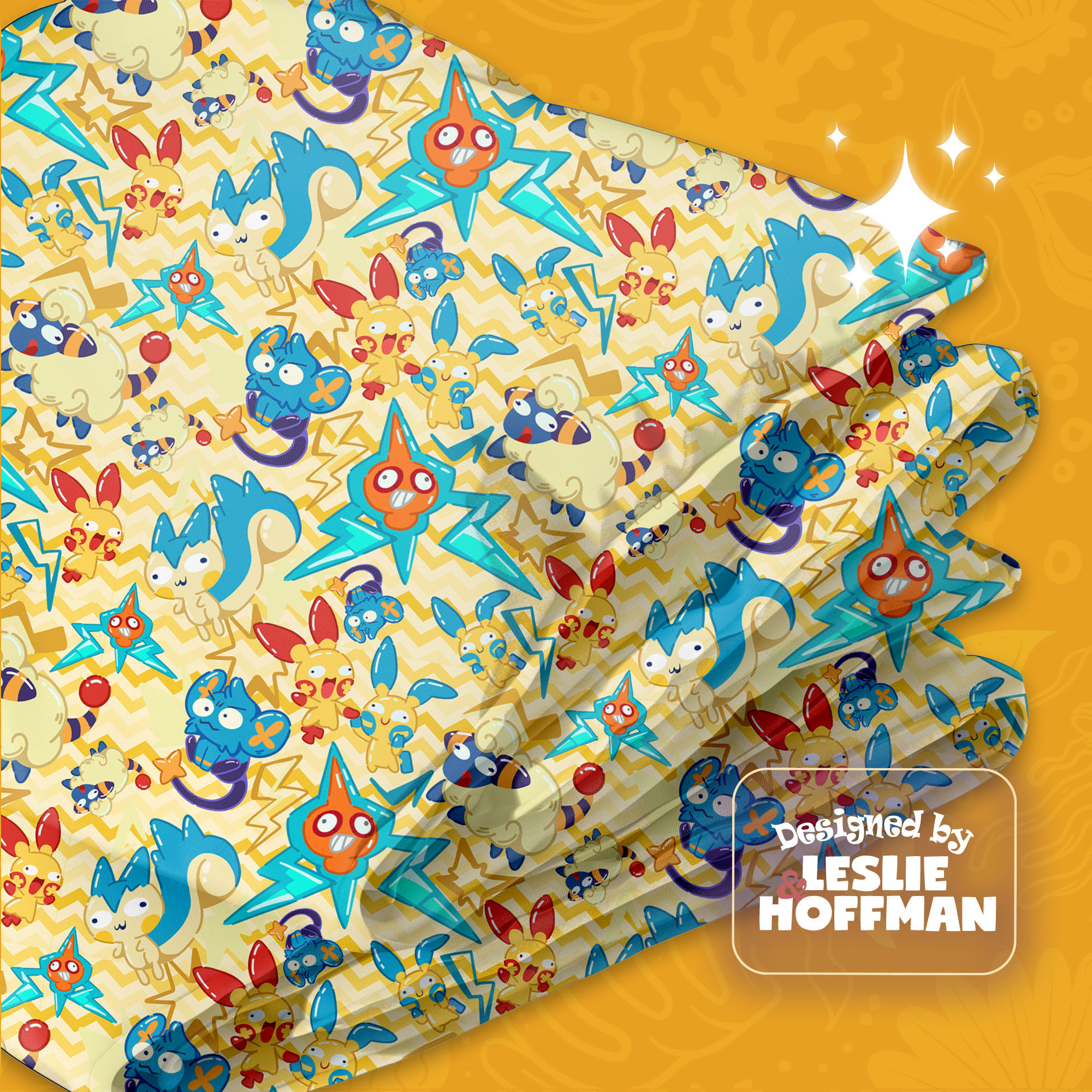 Rotom Electric Pokemon Blanket