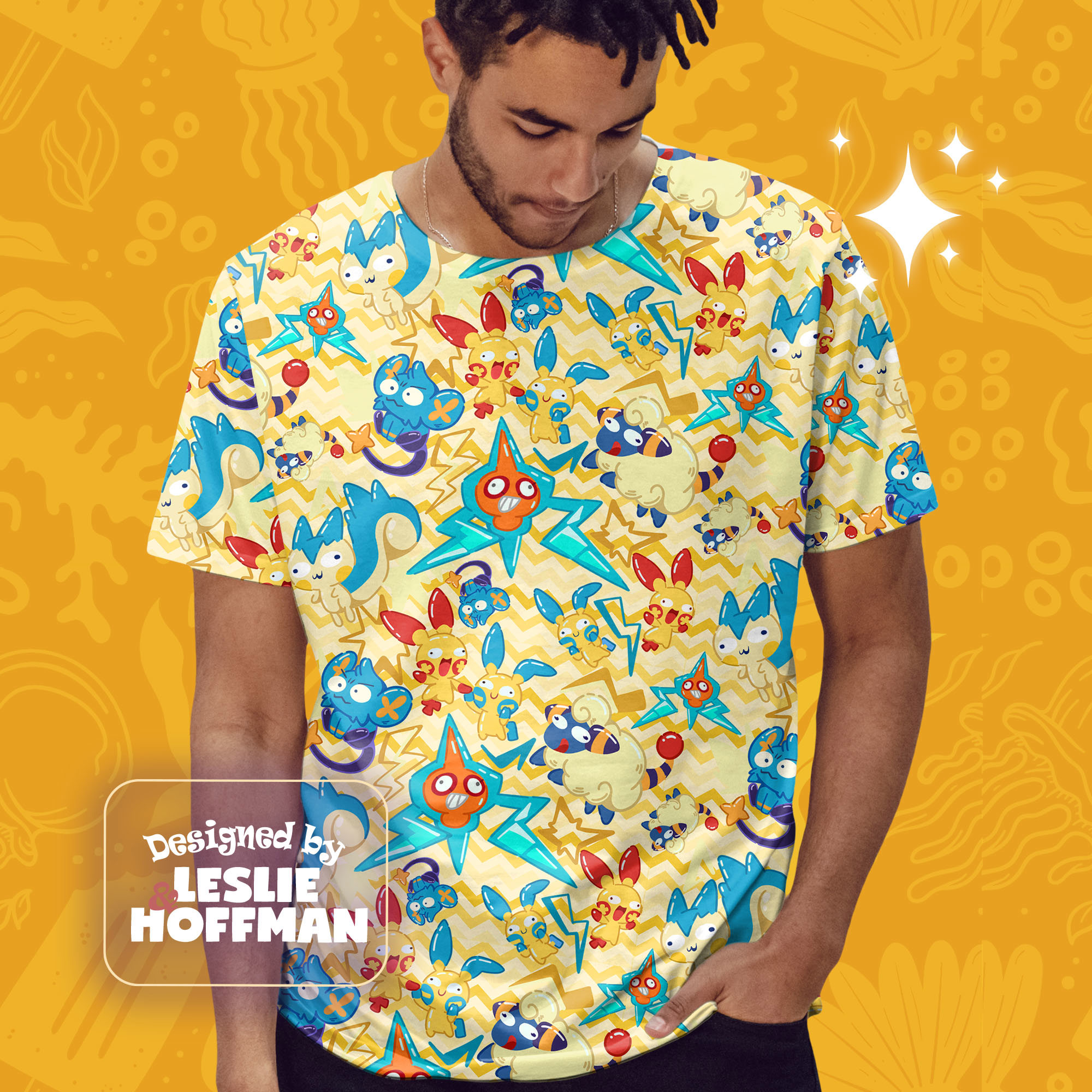 Rotom Electric Pokemon Shirts