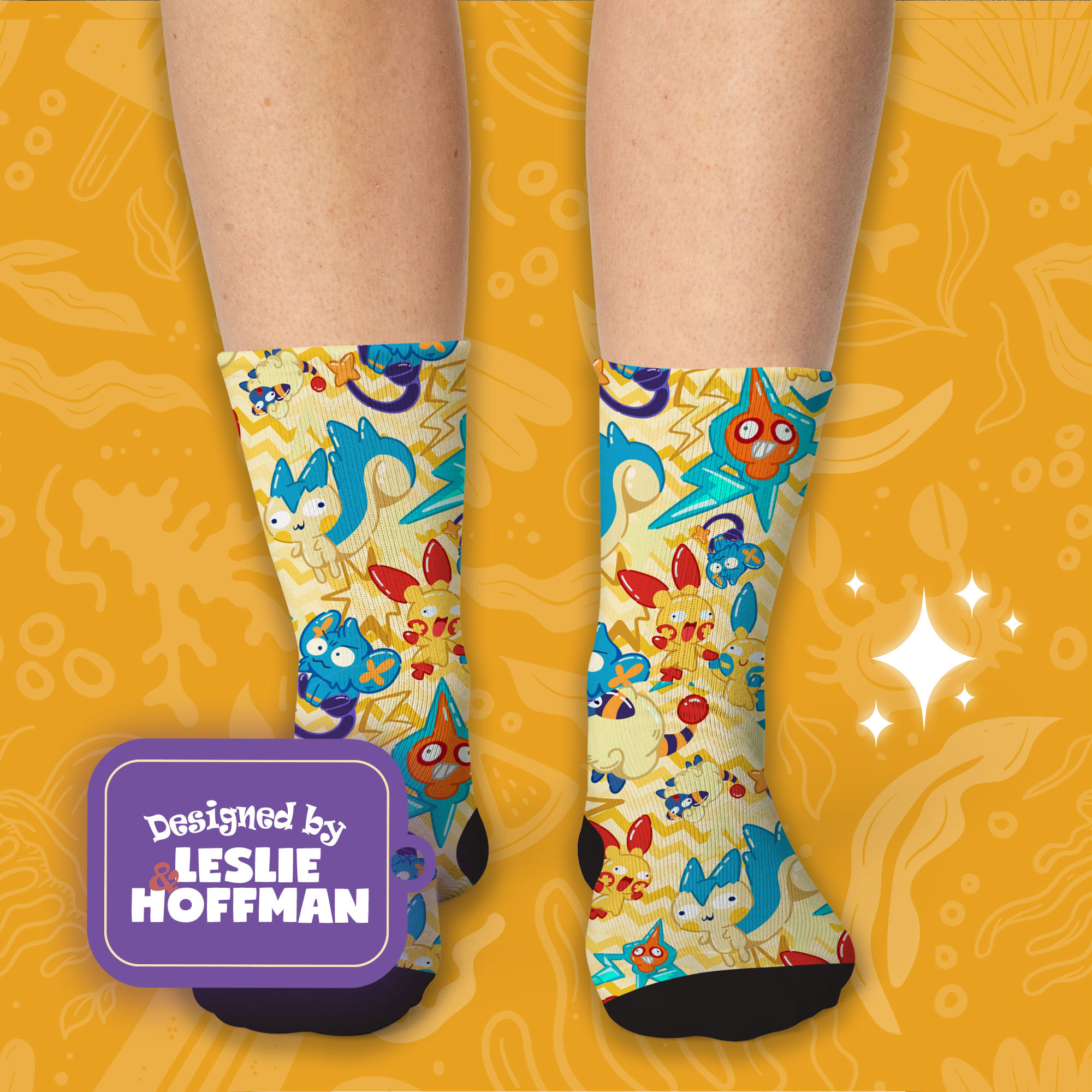 Rotom Electric Pokemon Socks Gifts