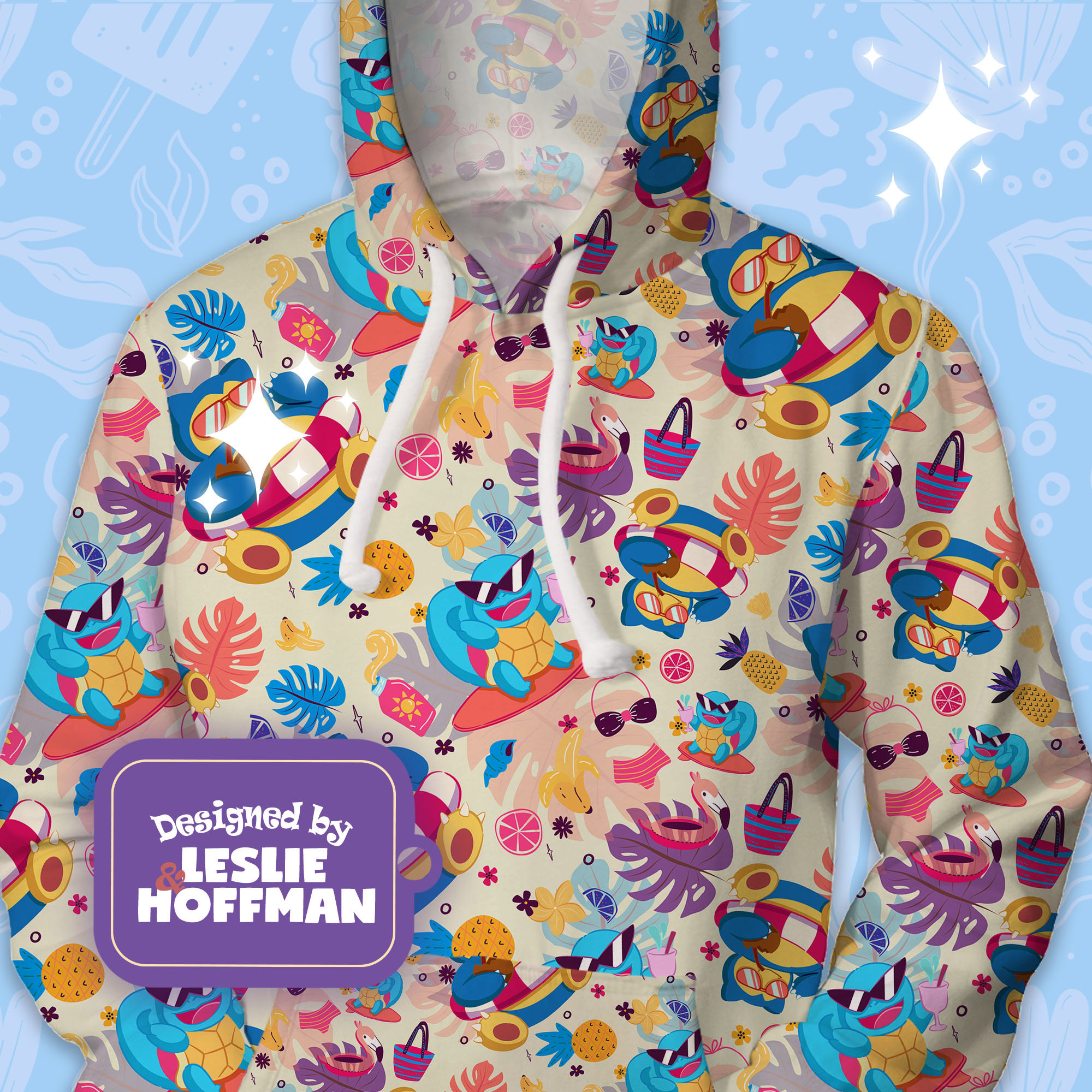 Snorlax summer pokemon hoodies