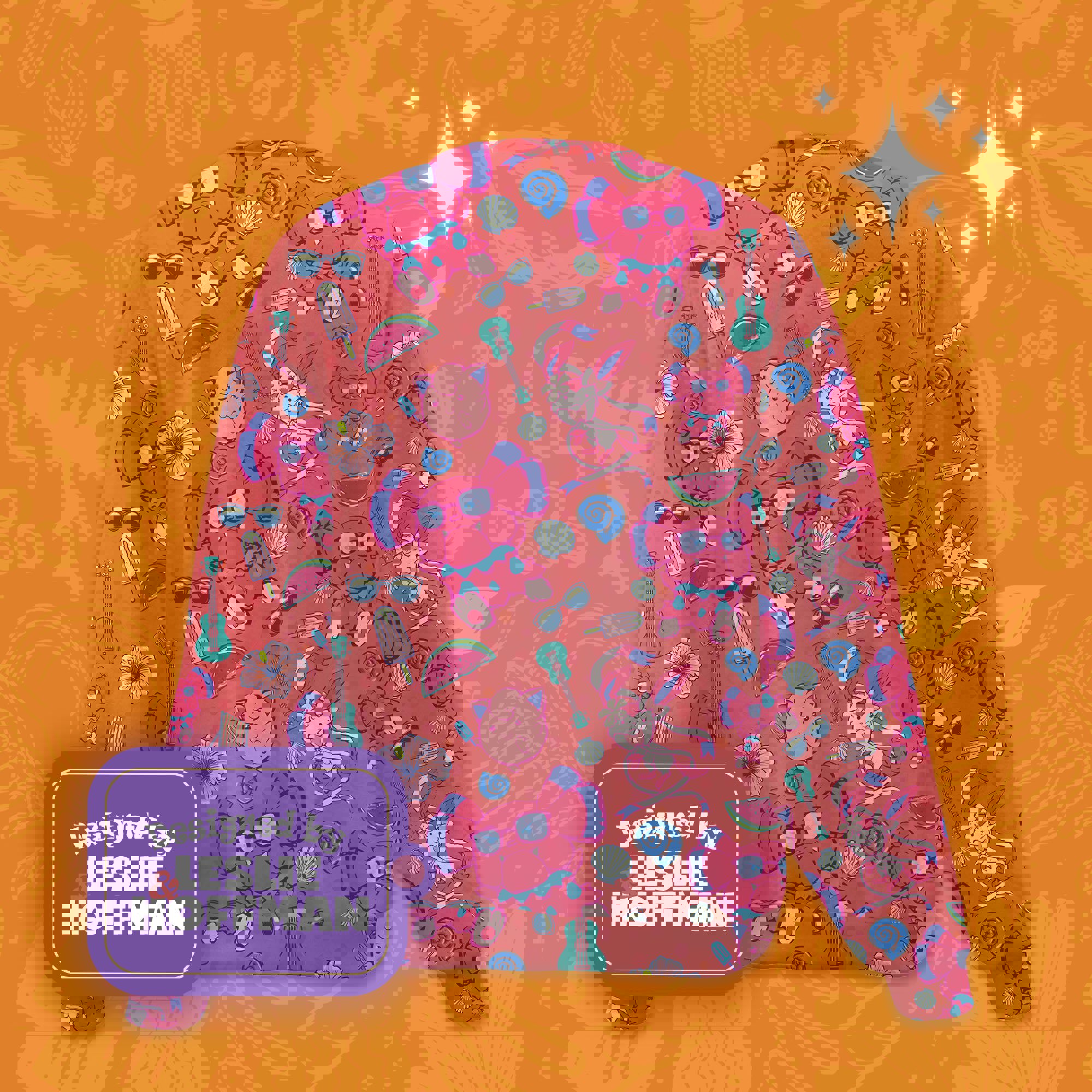 Snubbull summer pokemon sweatshirt