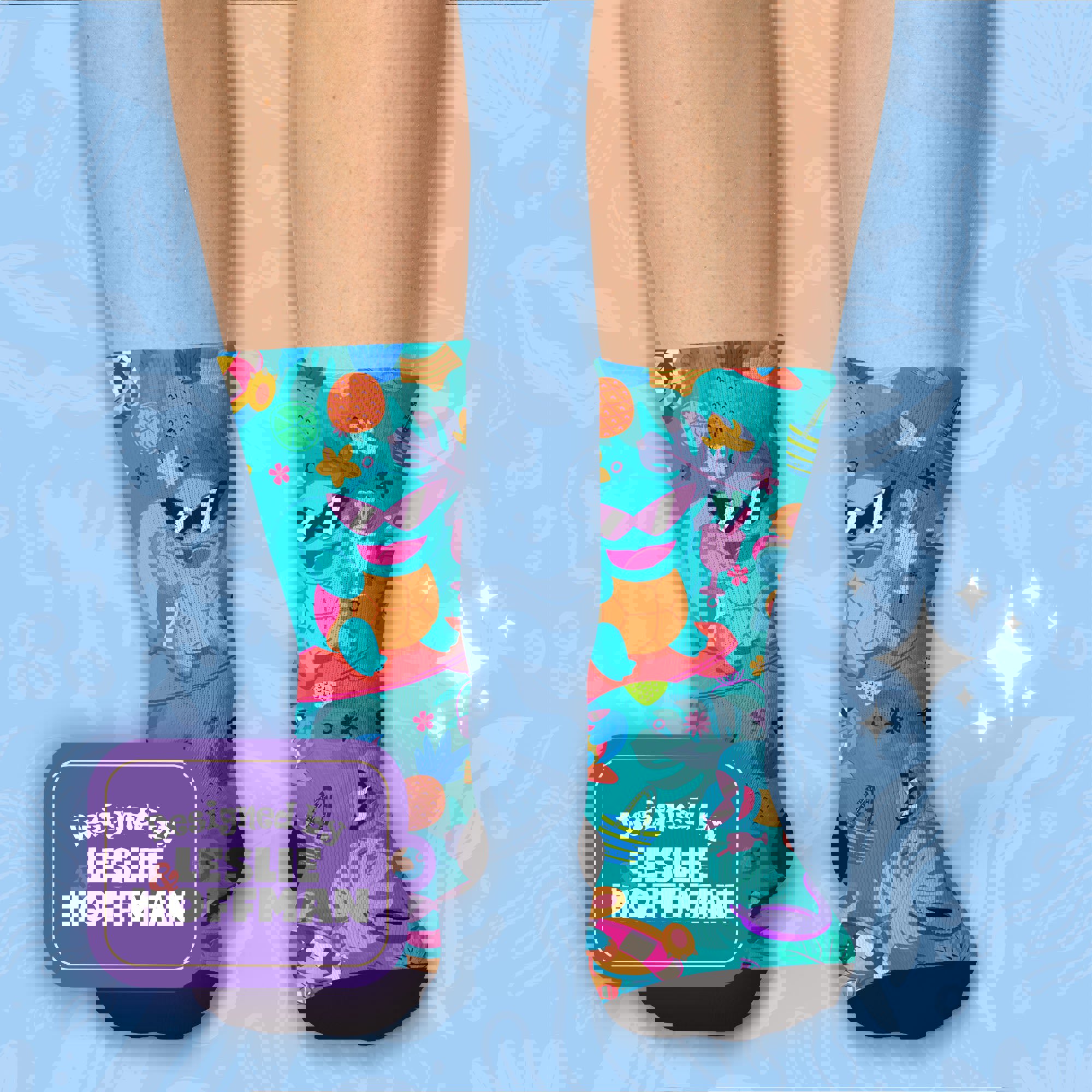 Squirtle Summer Cute Socks Water Pokemon Socks