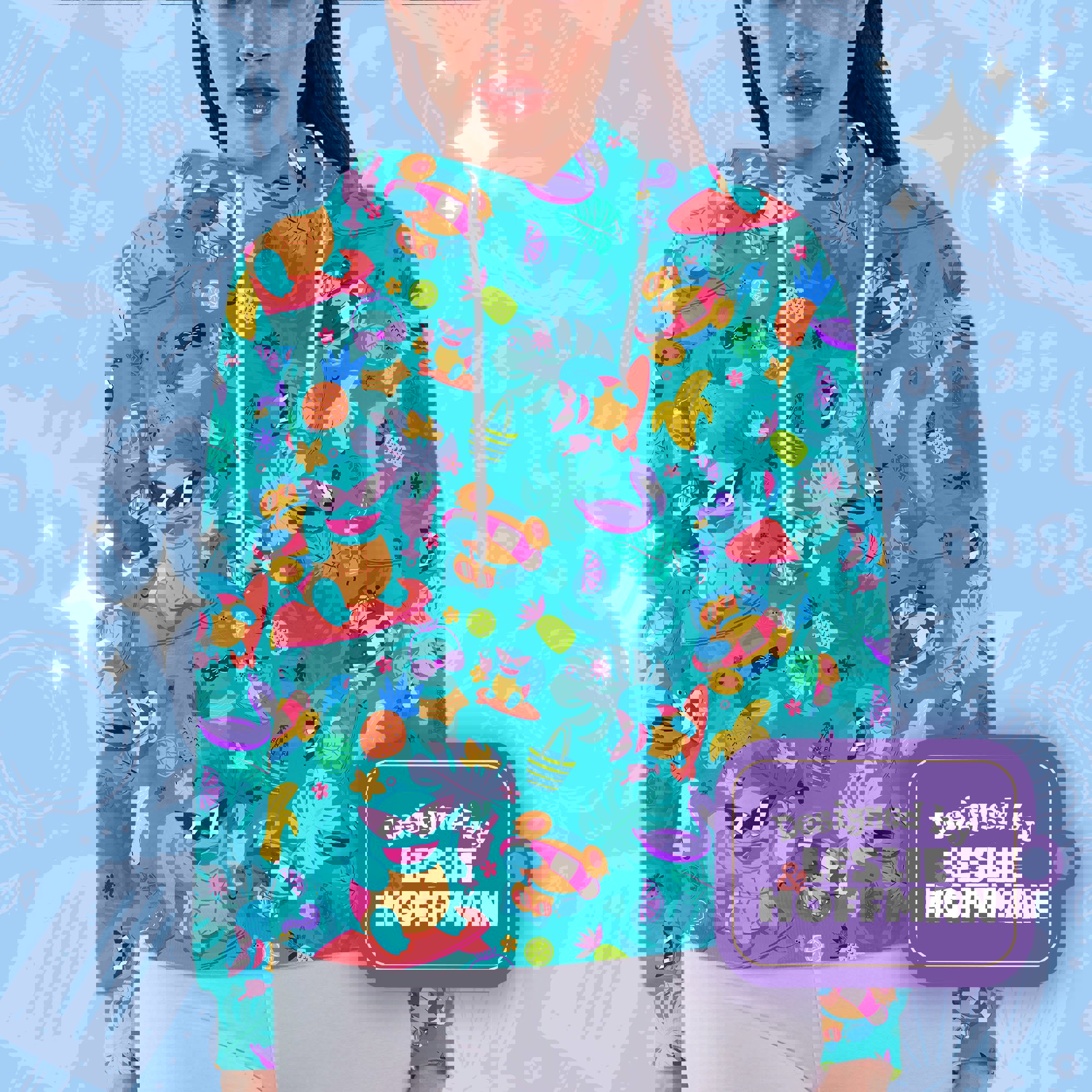 Squirtle summer pokemon hoodie