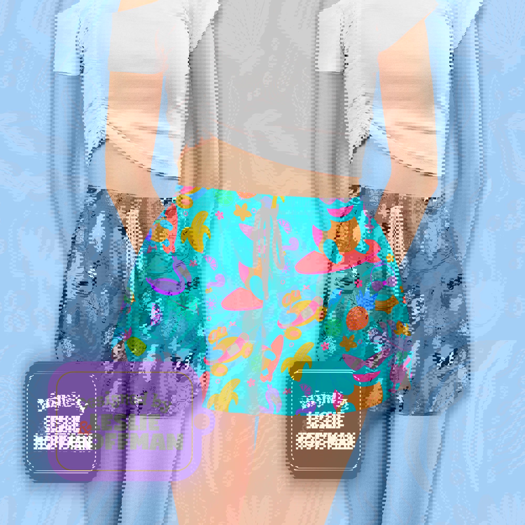 Squirtle Summer Water Pokemon Shorts