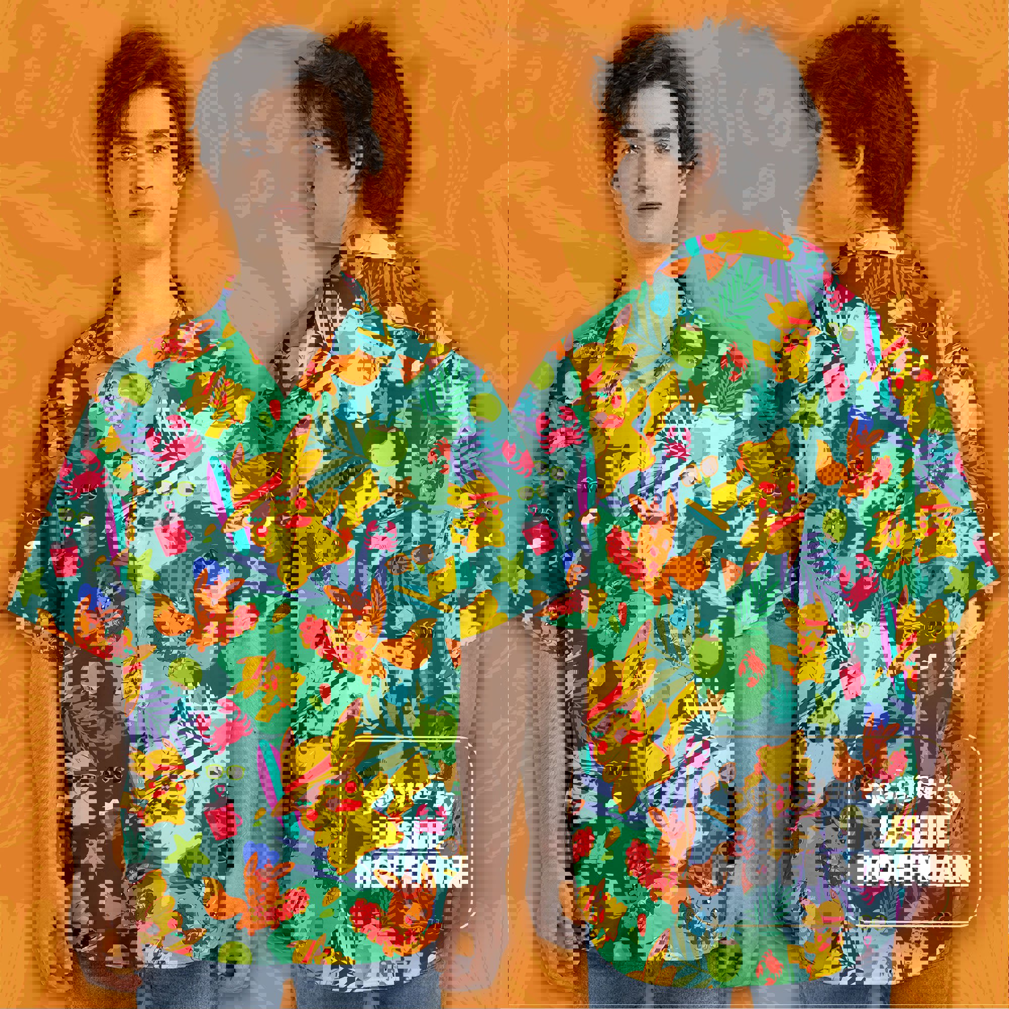 Summer Pikachu Button Up Shirt - Electric Pokemon Hawaiian Shirt