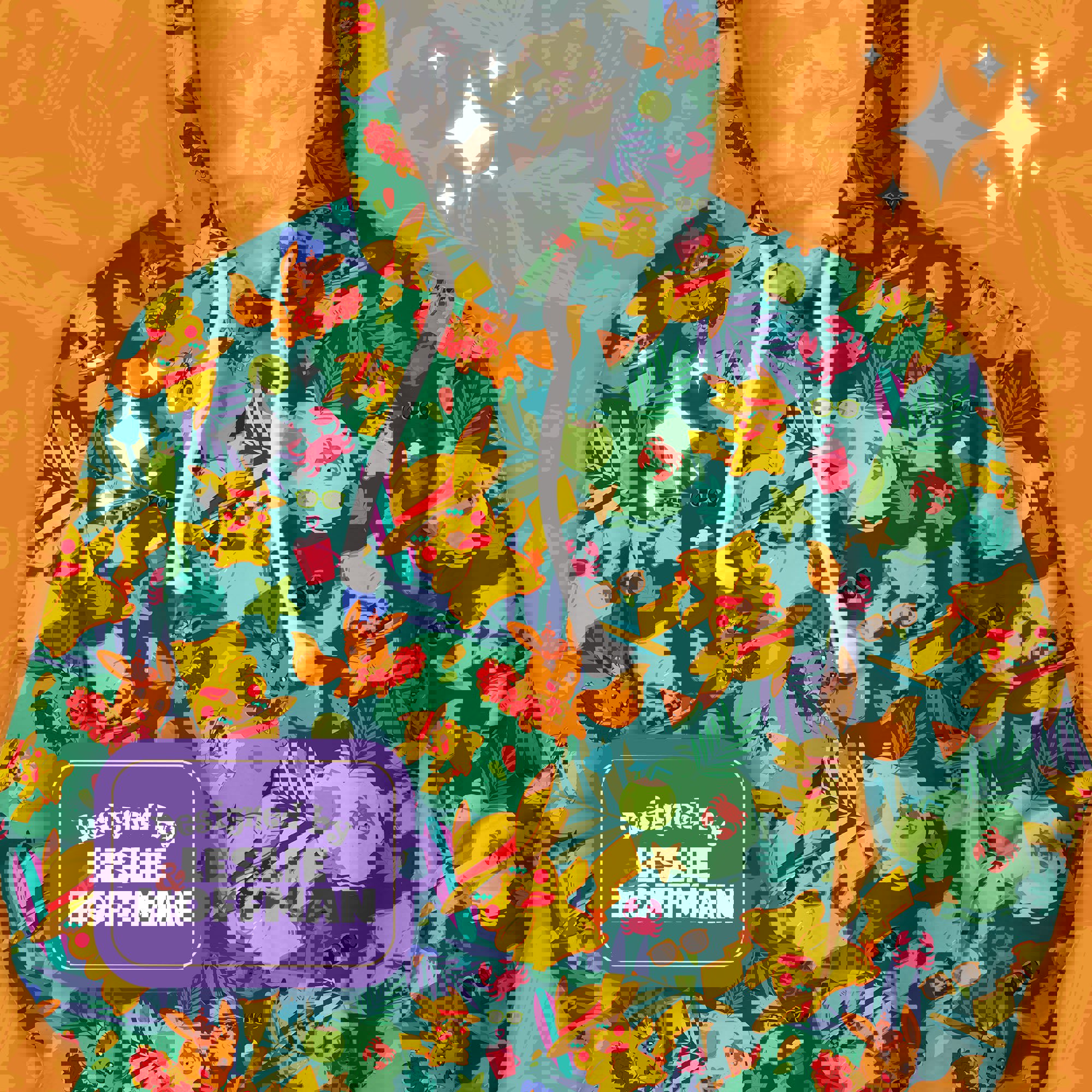 Summer pikachu electric pokemon hoodies