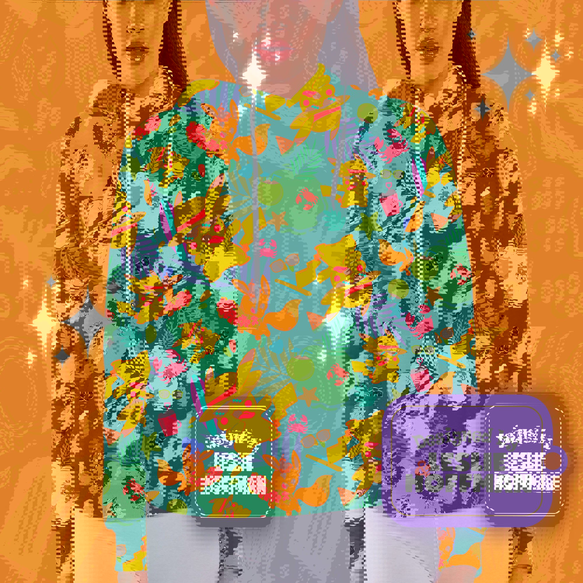 Summer pikachu electric pokemon hoodies