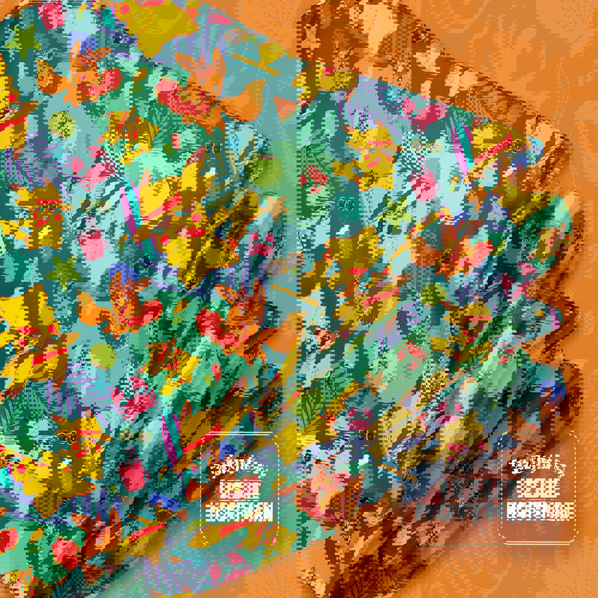 Summer Pikachu Pokemon Fleece Blanket