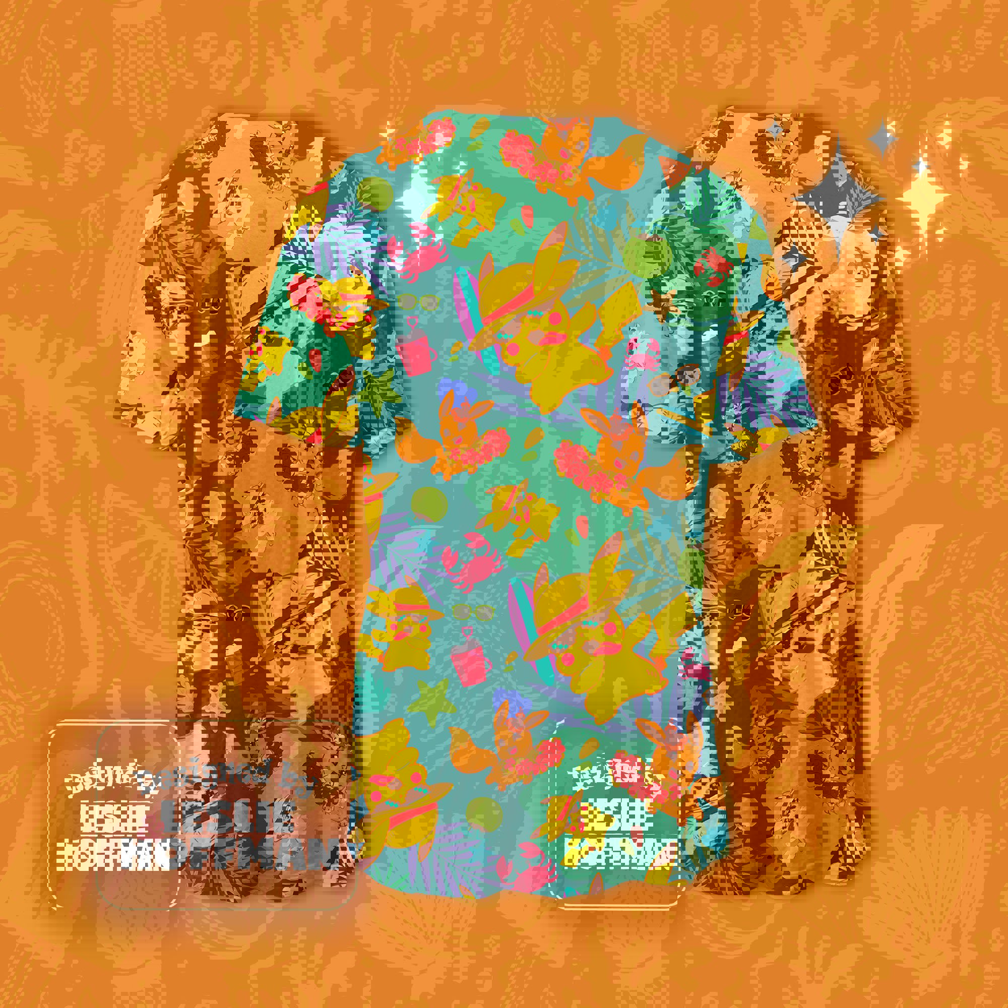 Summer Pikachu Pokemon Shirt