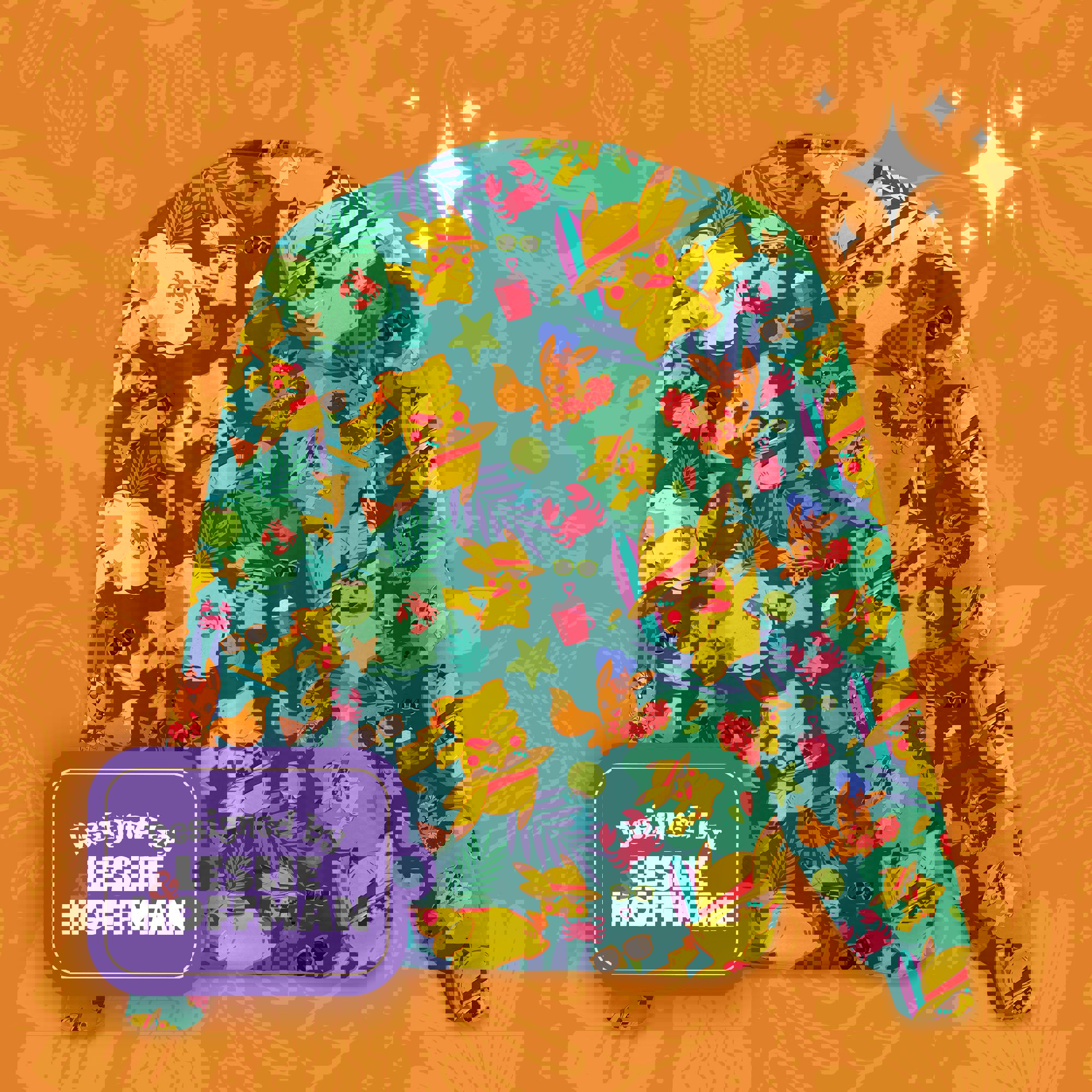 Summer pikachu pokemon sweater pokemon sweatshirt