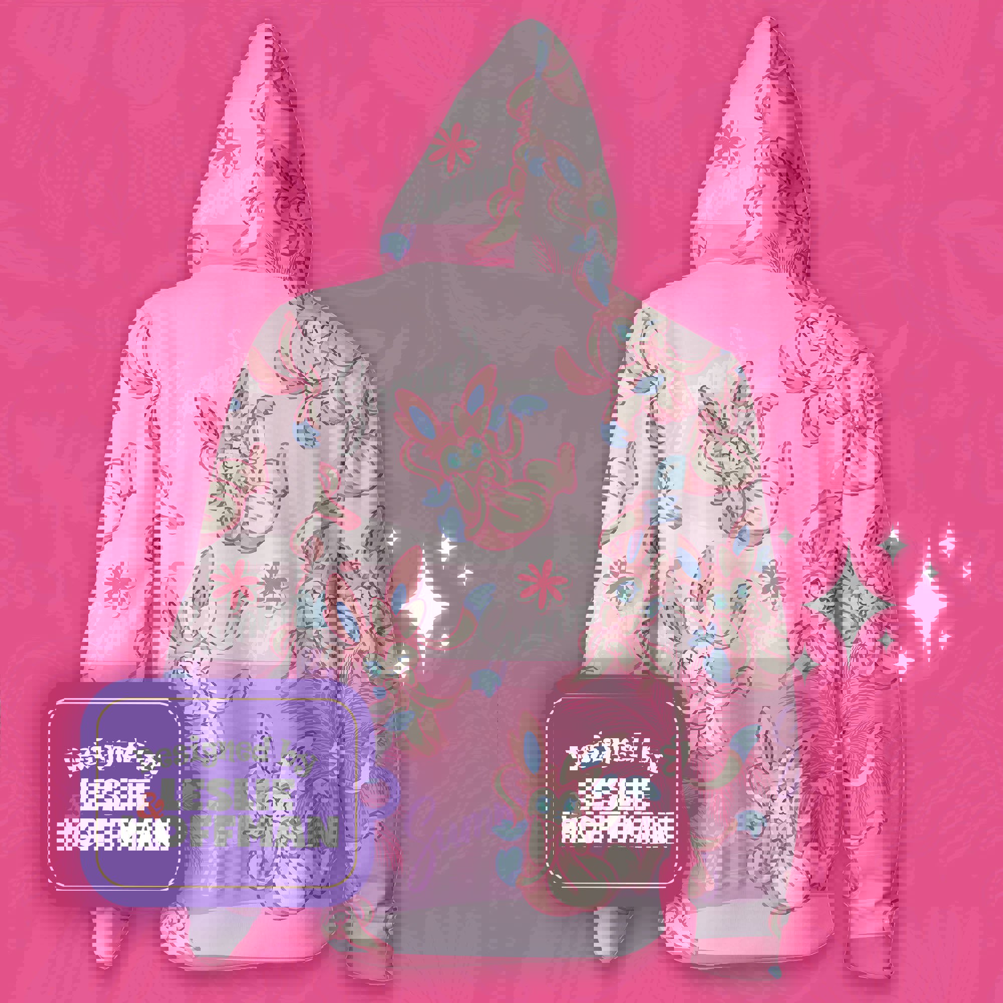 Sylveon beach fairy pokemon hoodie