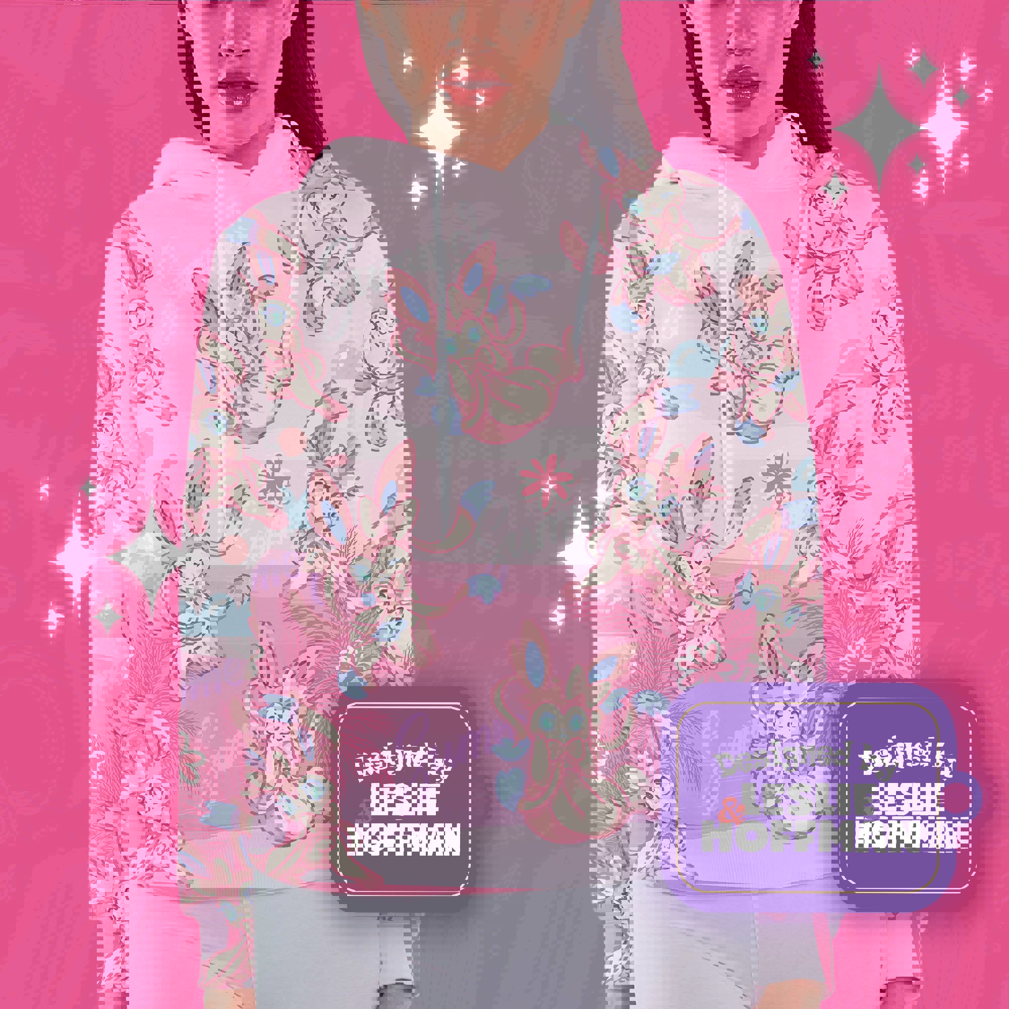 Sylveon beach fairy pokemon hoodie