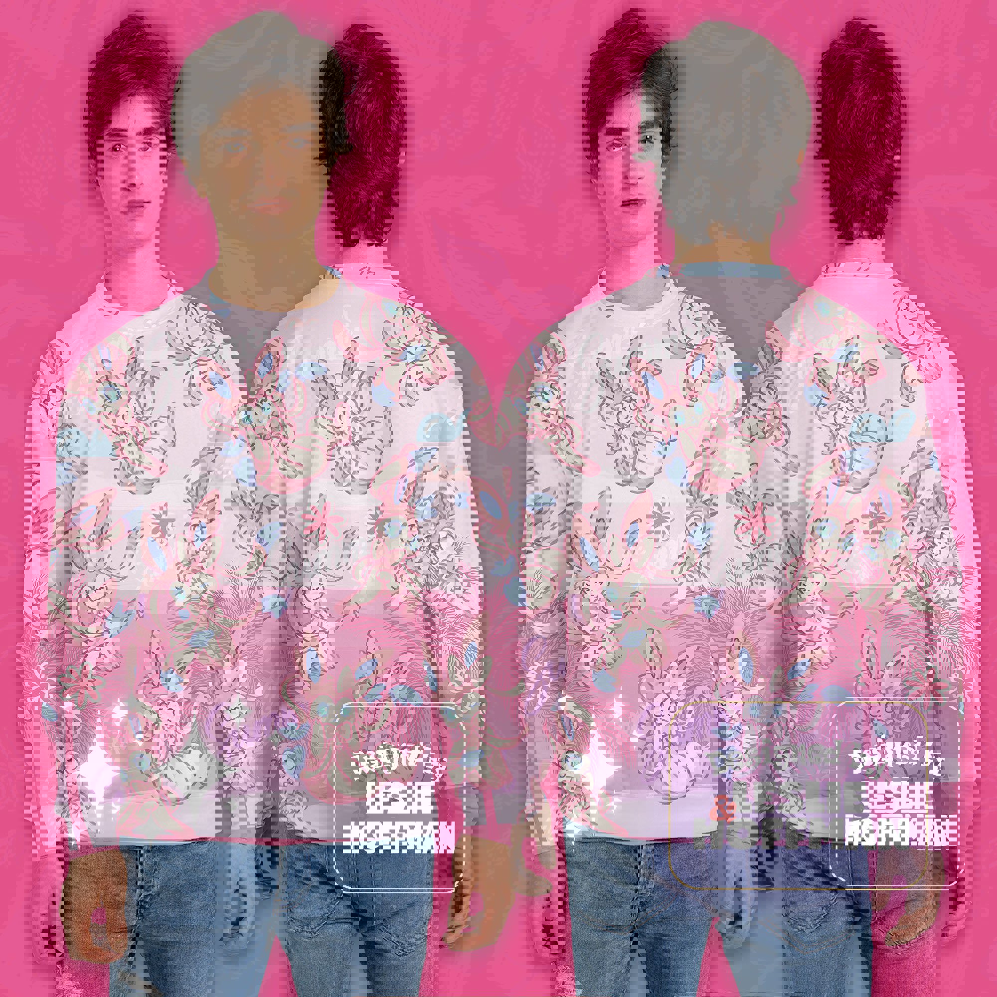 Sylveon beach fairy pokemon sweatshirt