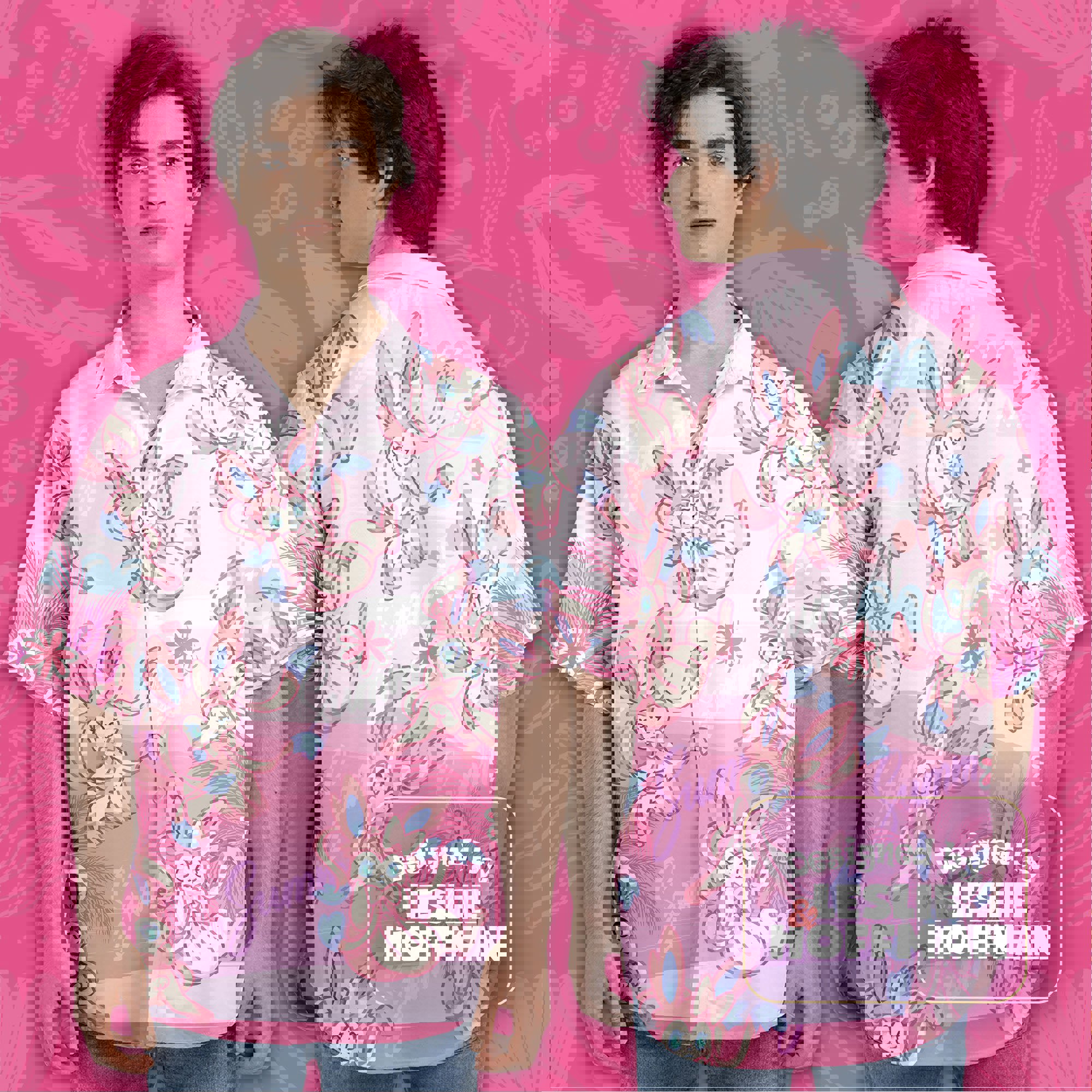 Sylveon Beach Hawaiian Shirt - Fairy Pokemon Button Up Shirt