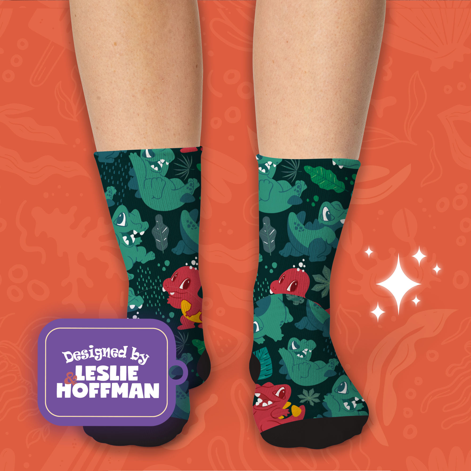 Totodile Cute Socks Water Pokemon Socks