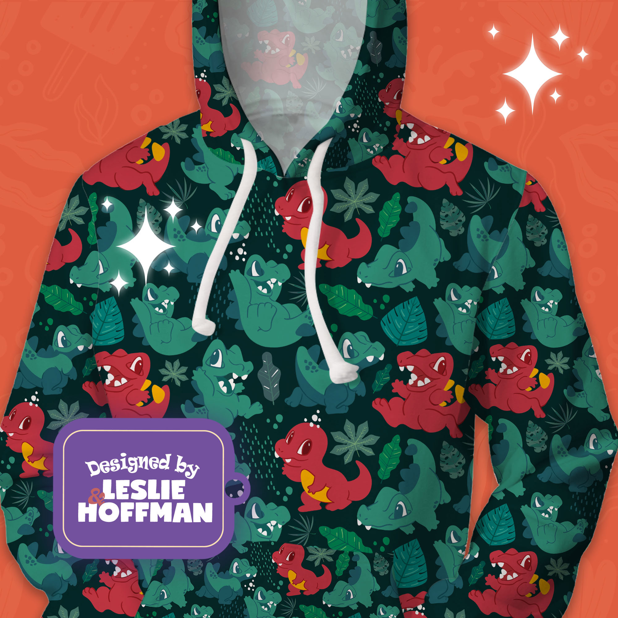 Totodile water pokemon hoodies