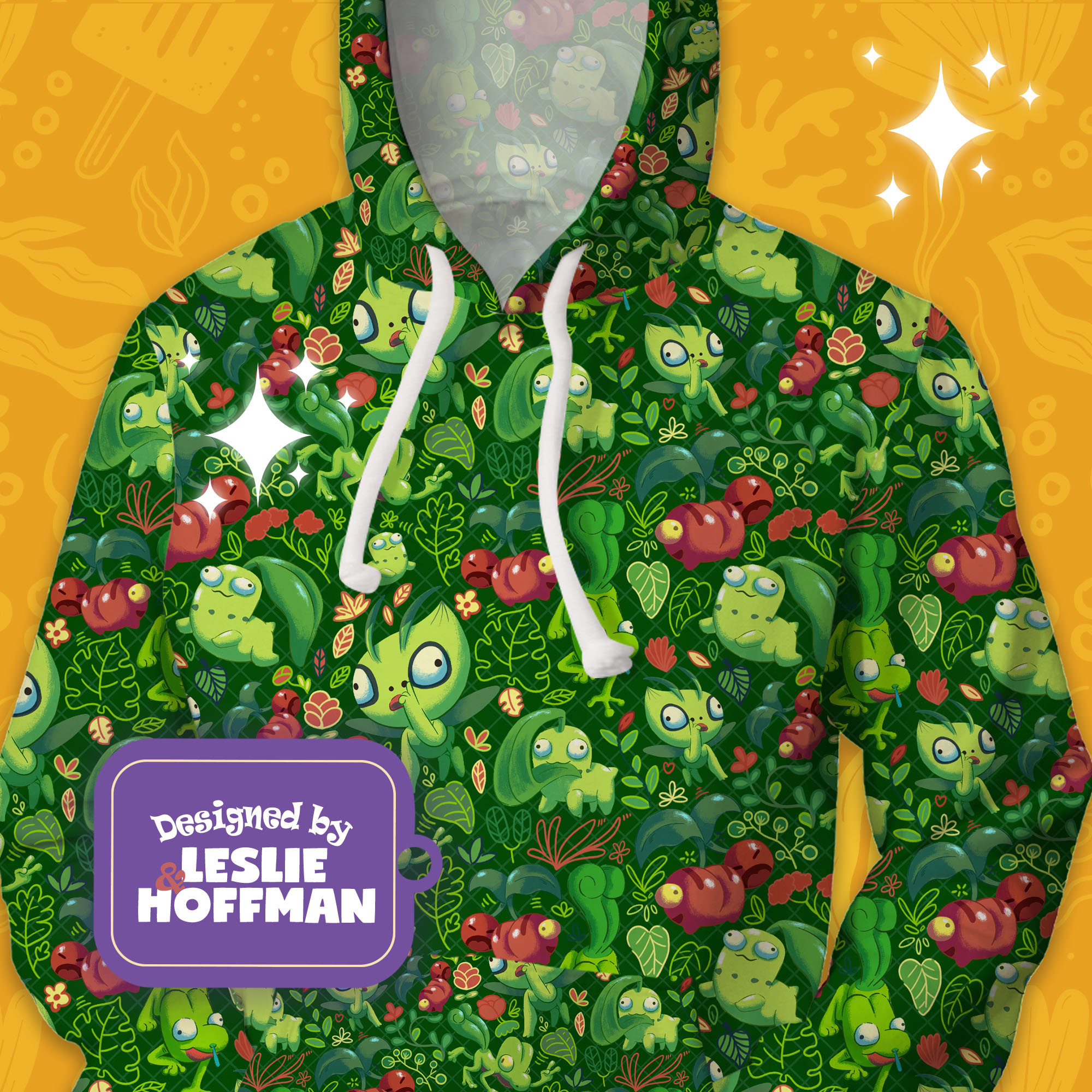 Treecko grass pokemon hoodie